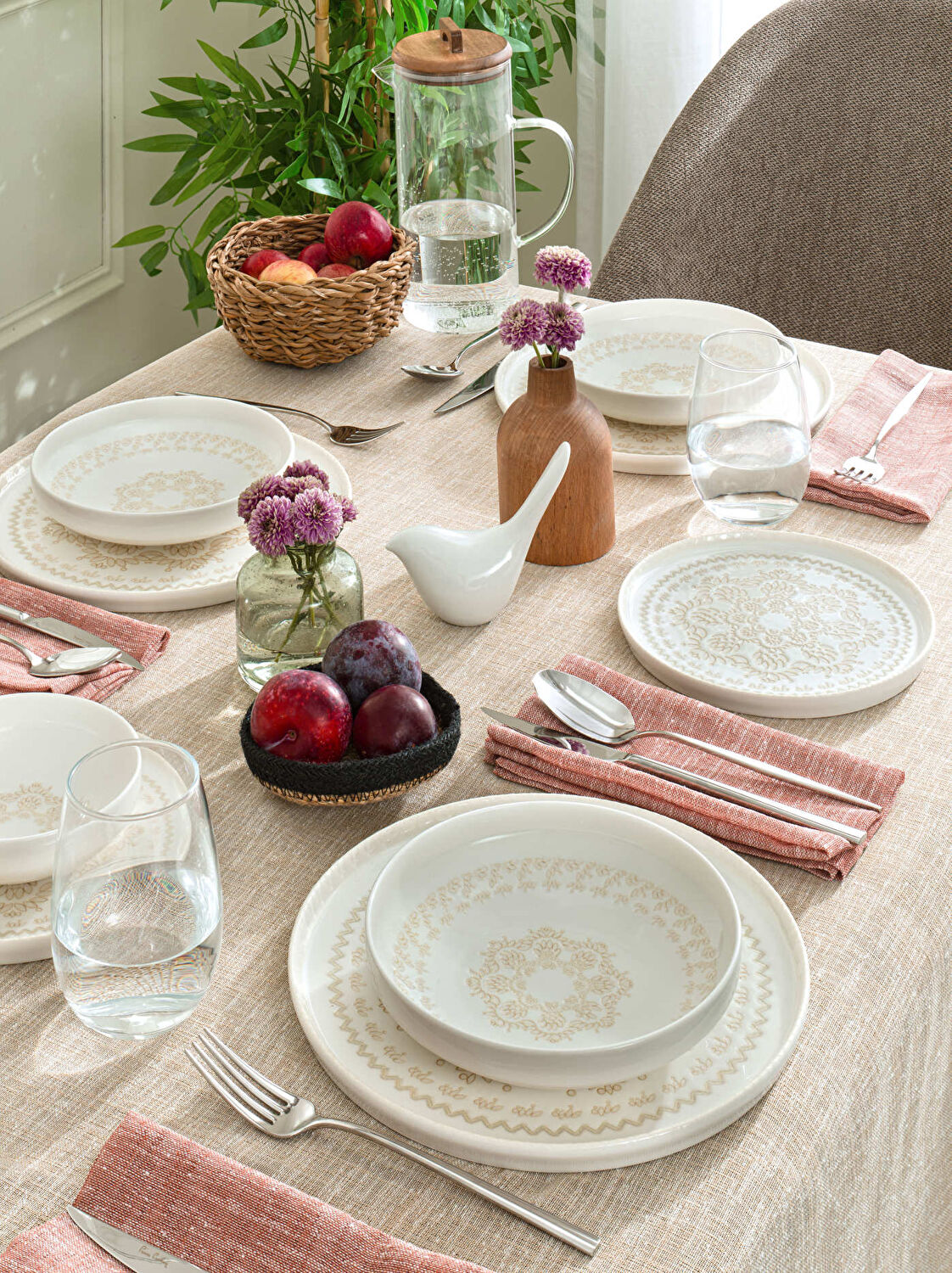 Pierre Cardin Jade Porselen 24 Parça Yemek Takımı