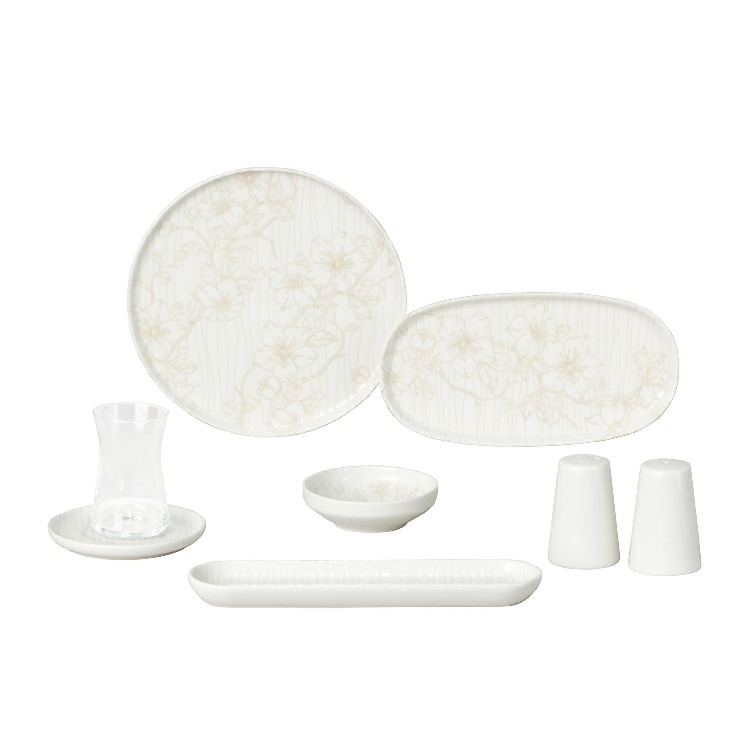 Pierre Cardin Mila Porselen 28 Parça Kahvaltı Takımı