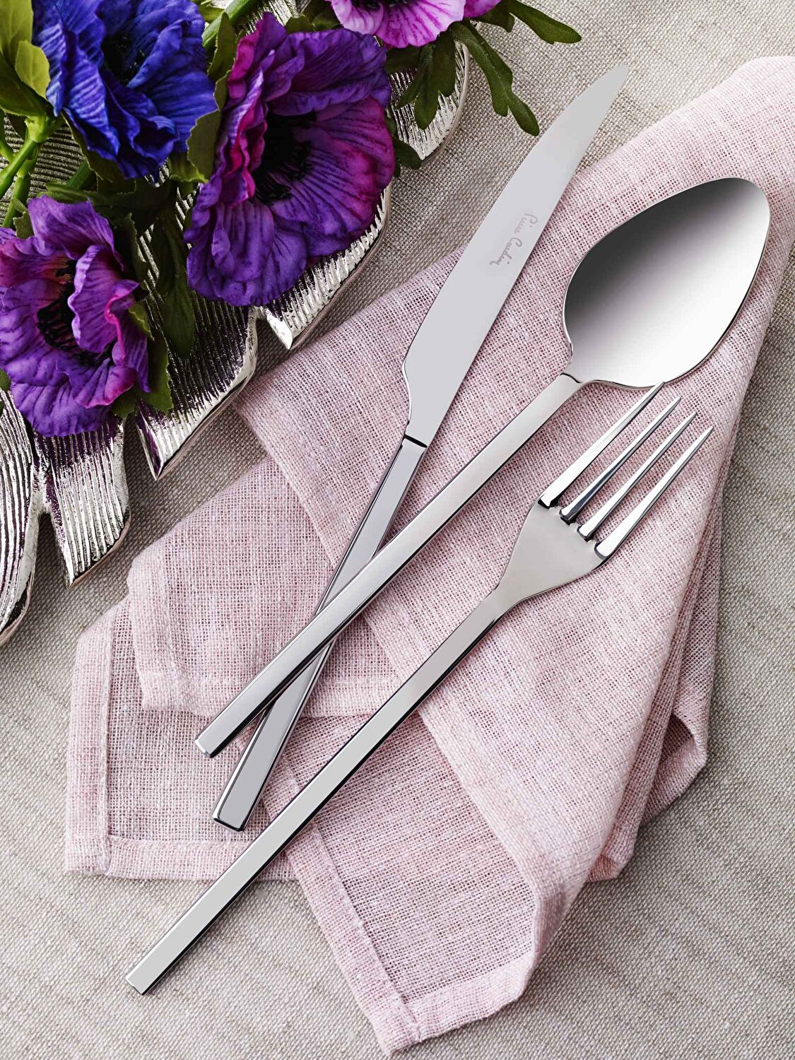 Pierre Cardin Caprice-2 84 Parça 12 Kişilik Çatal Bıçak Kaşık Seti