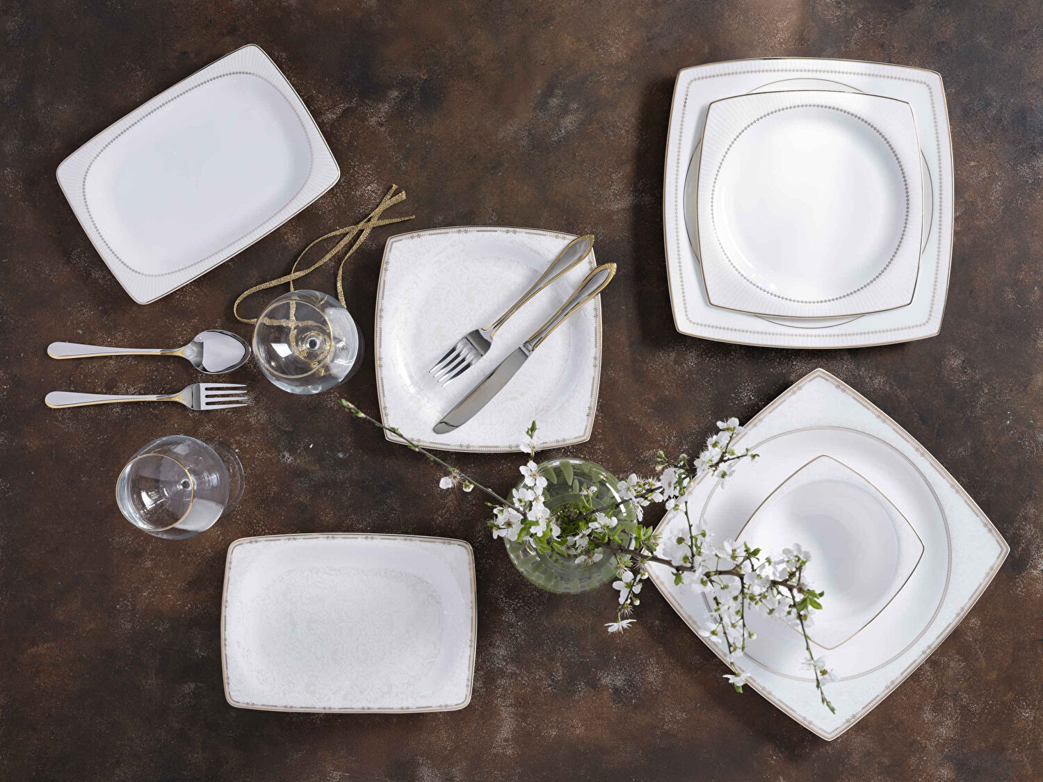 Pierre Cardin Armeda 60 Parça Yemek Takımı