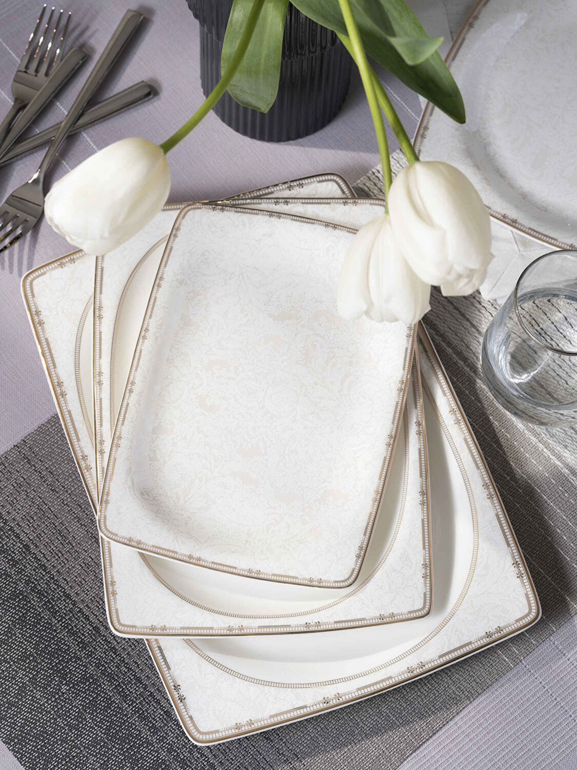 Pierre Cardin Noura 60 Parça Yemek Takımı