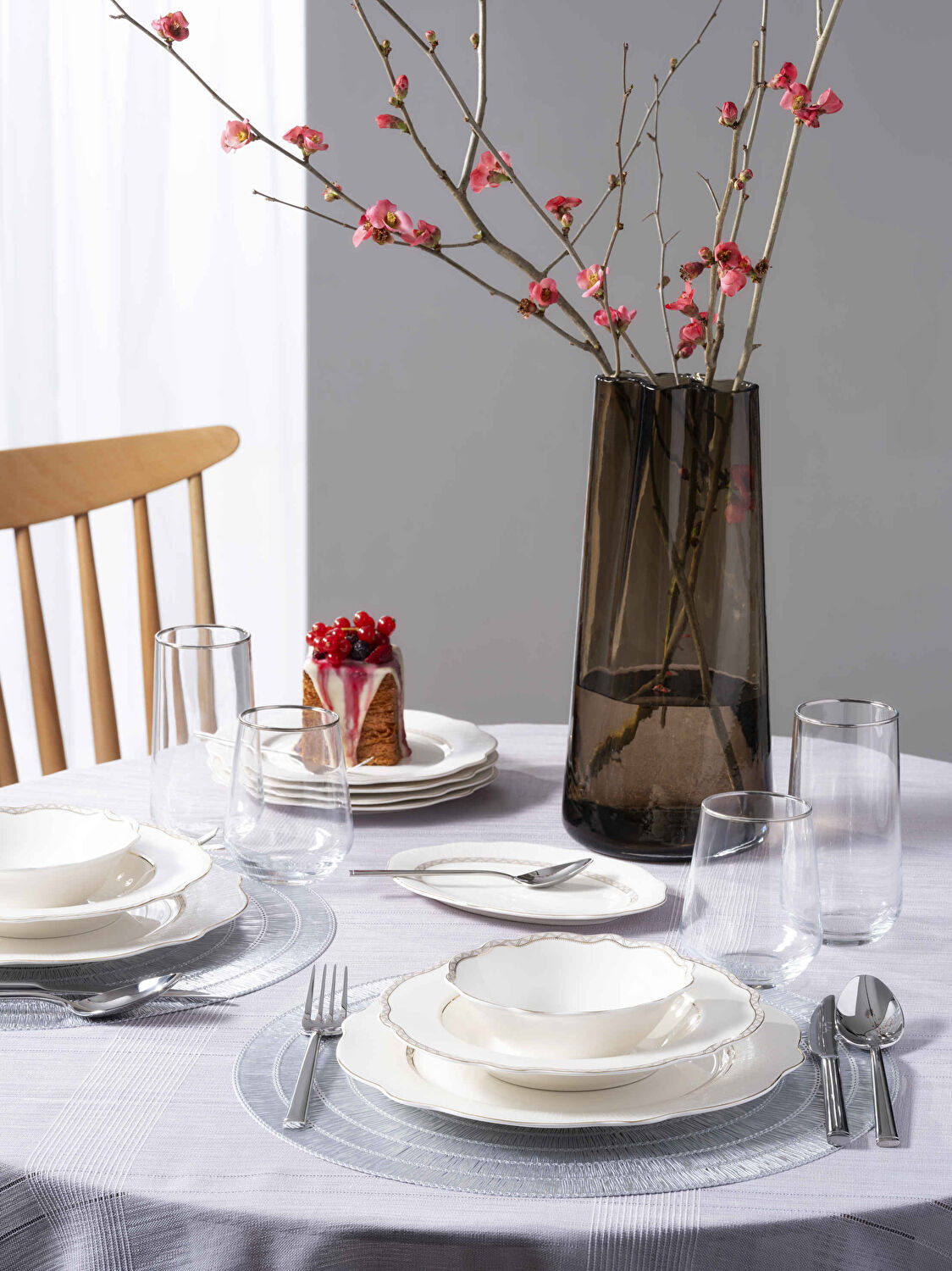 Pierre Cardin Lindia 60 Parça Yemek Takımı