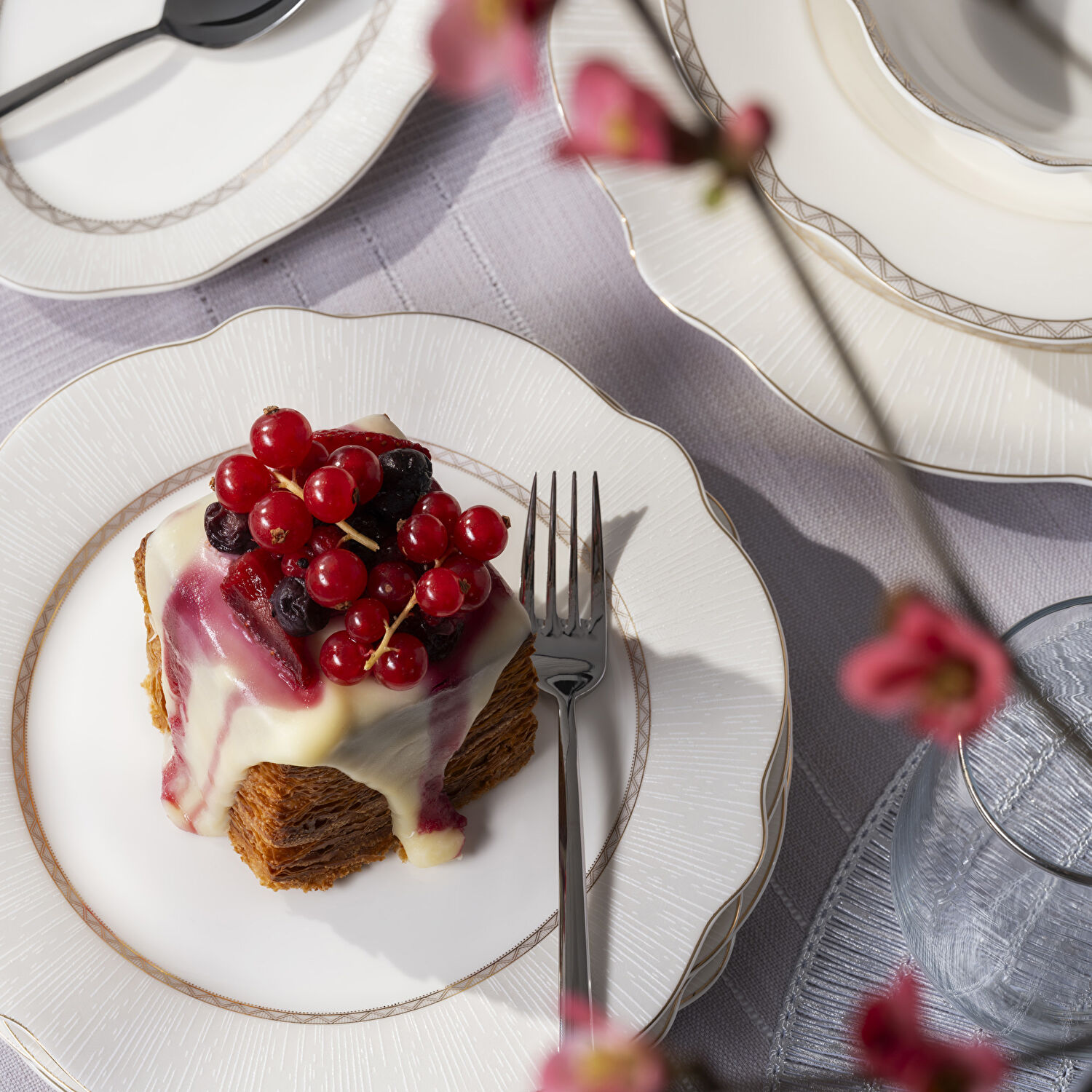 Pierre Cardin Lindia 60 Parça Yemek Takımı