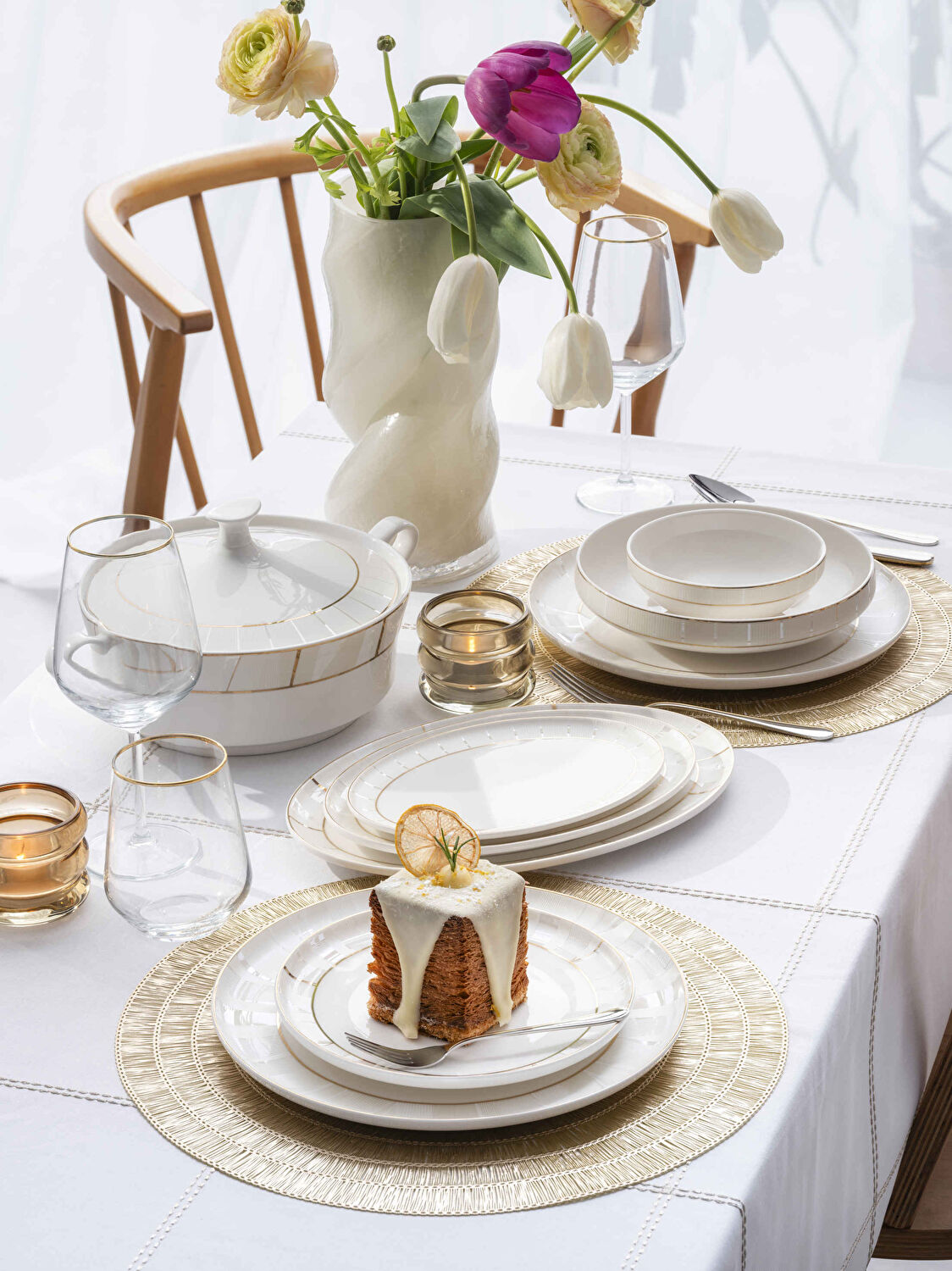 Pierre Cardin Maribel 60 Parça Yemek Takımı