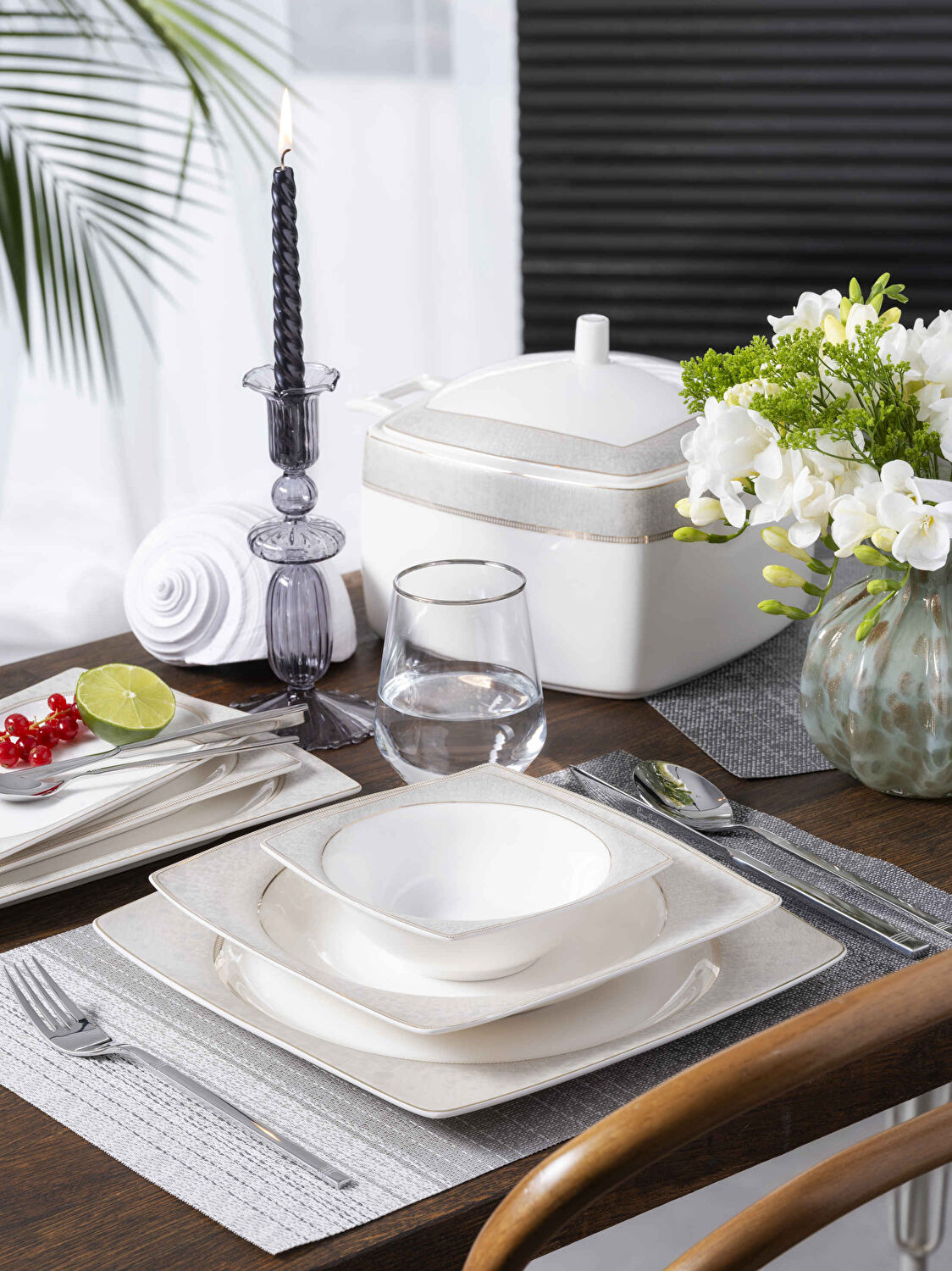 Pierre Cardin Noelia 60 Parça Yemek Takımı