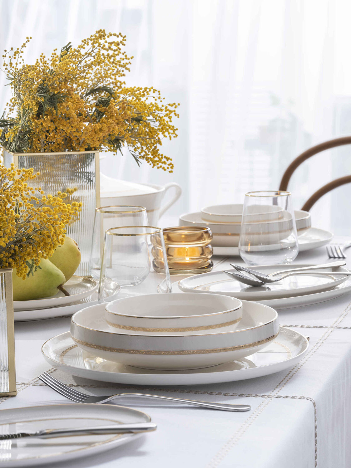 Pierre Cardin Martina 60 Parça Yemek Takımı