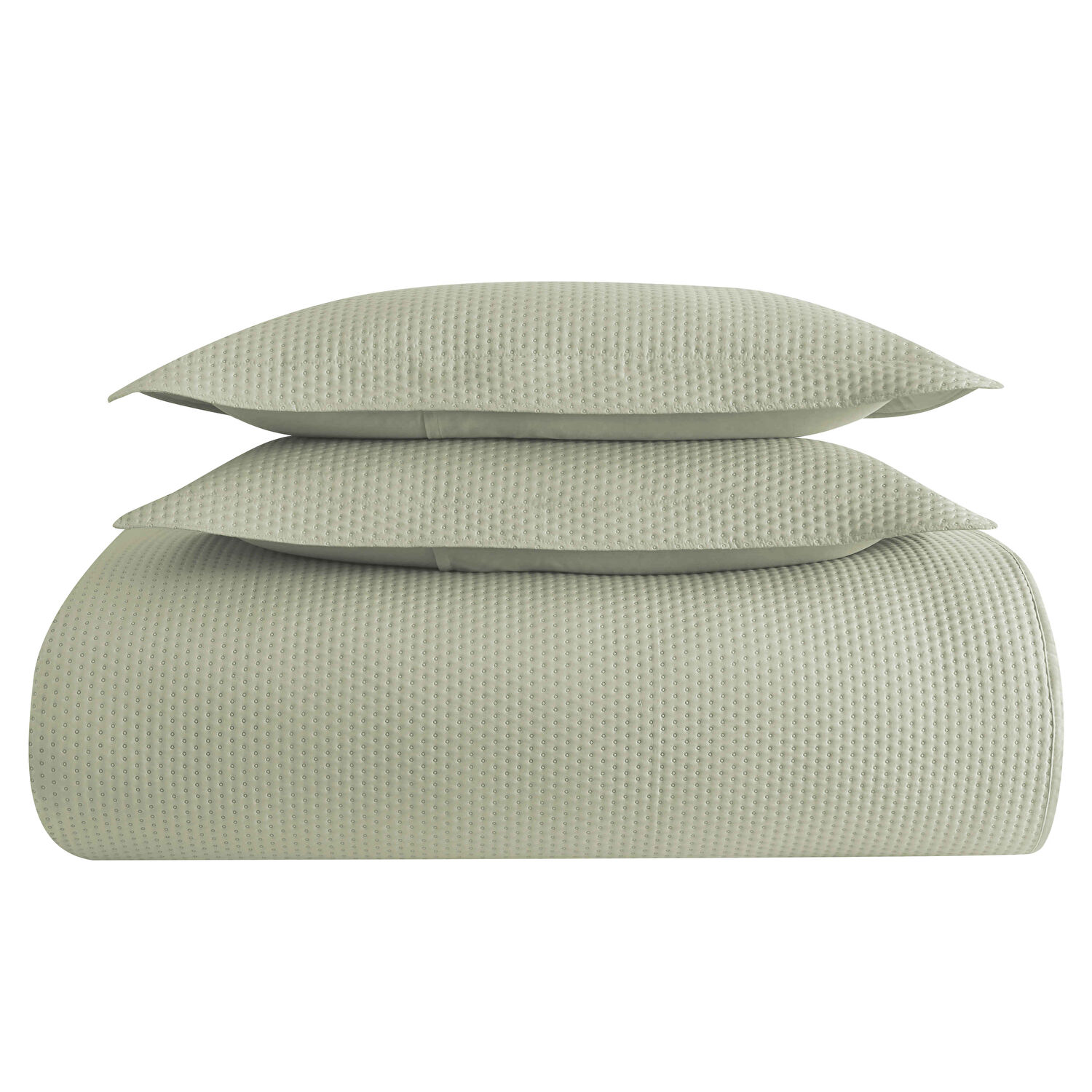 Linens Mist Çift Kişilik Yatak Örtüsü Seti Açık Yeşil