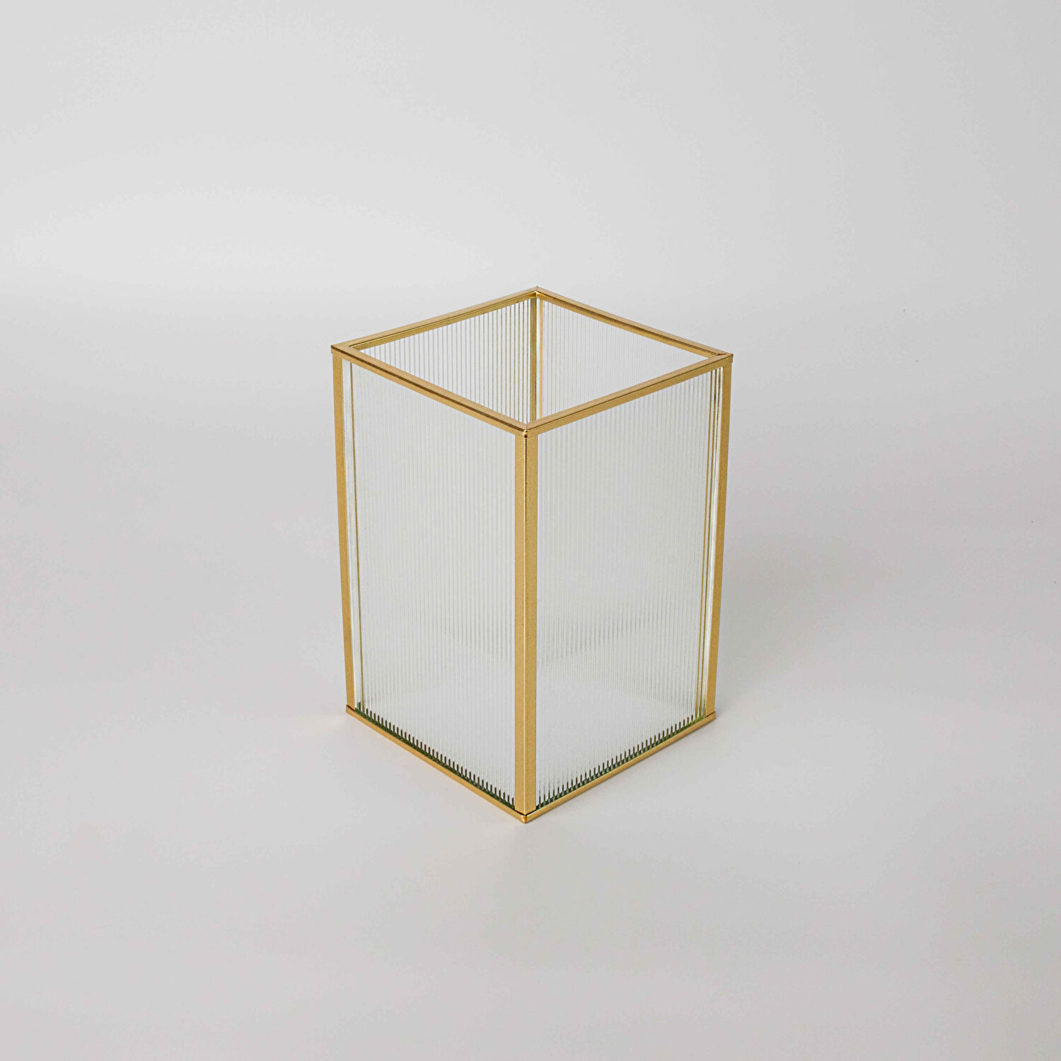 Linens Laveta 12x12x18 cm Düzenleyici Gold