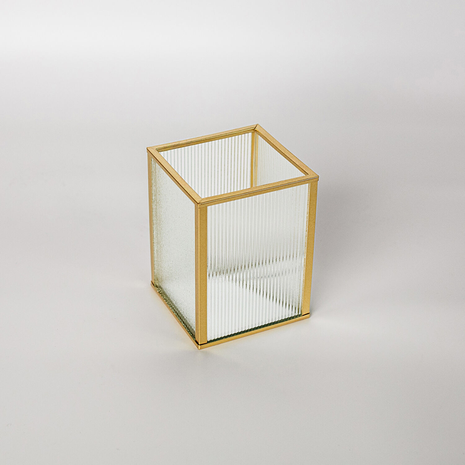 Linens Laveta 9x9x12 cm Düzenleyici Gold