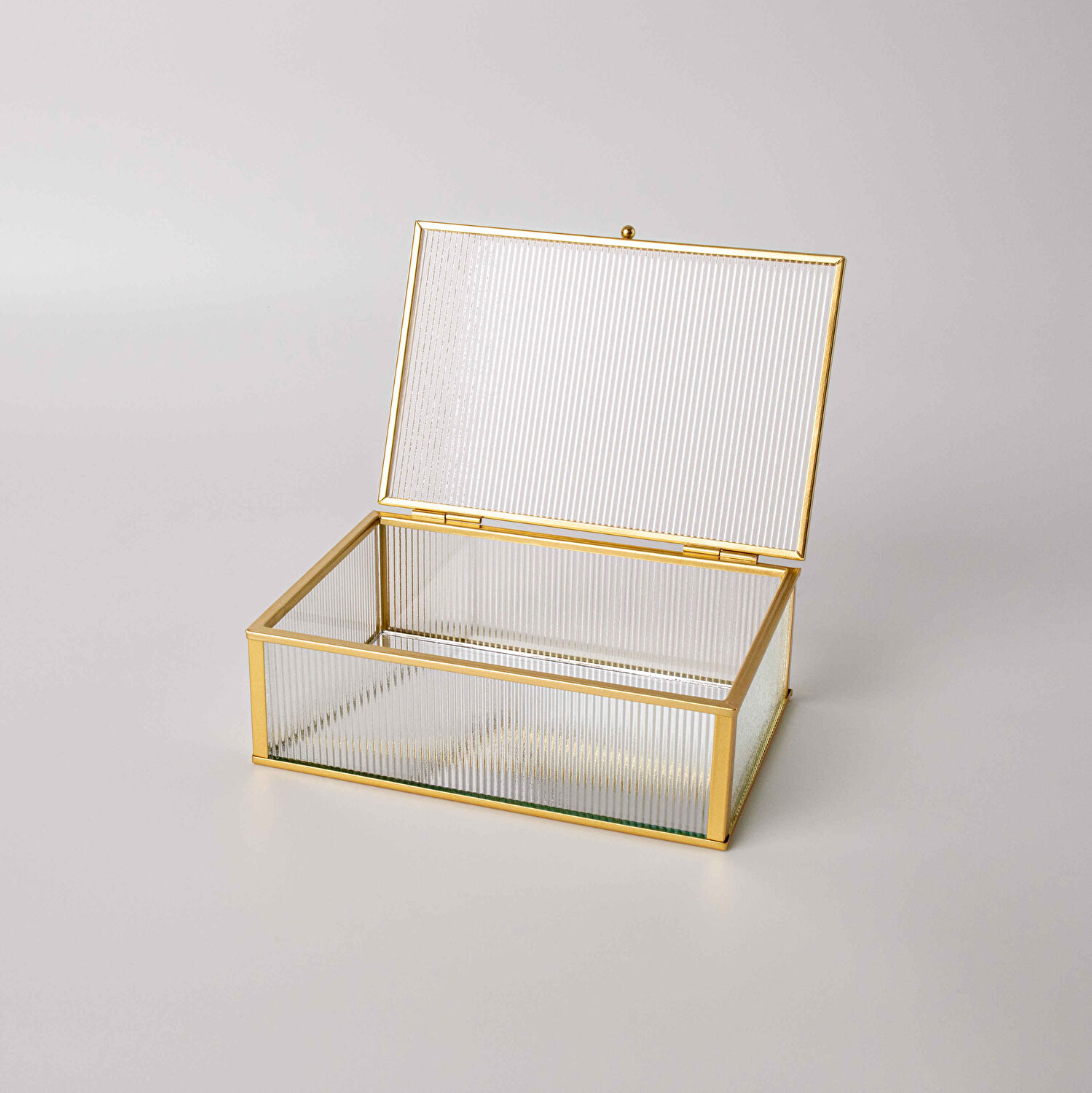 Linens Laveta 18x13x6 cm Dekoratif Kutu Gold