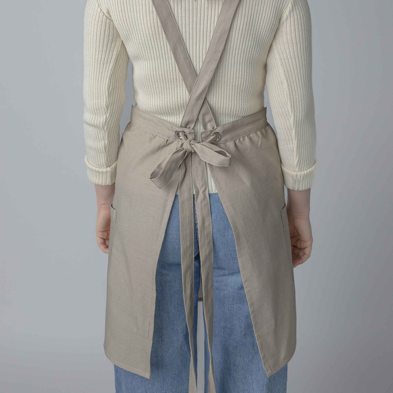 Linens Groff Mutfak Önlüğü Bej