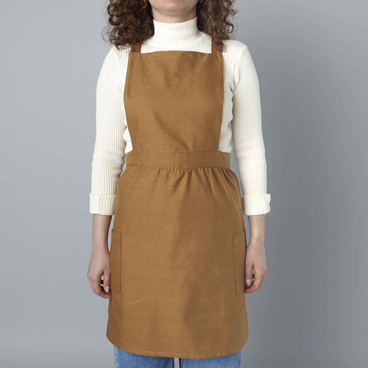 Linens Groff Mutfak Önlüğü Taba