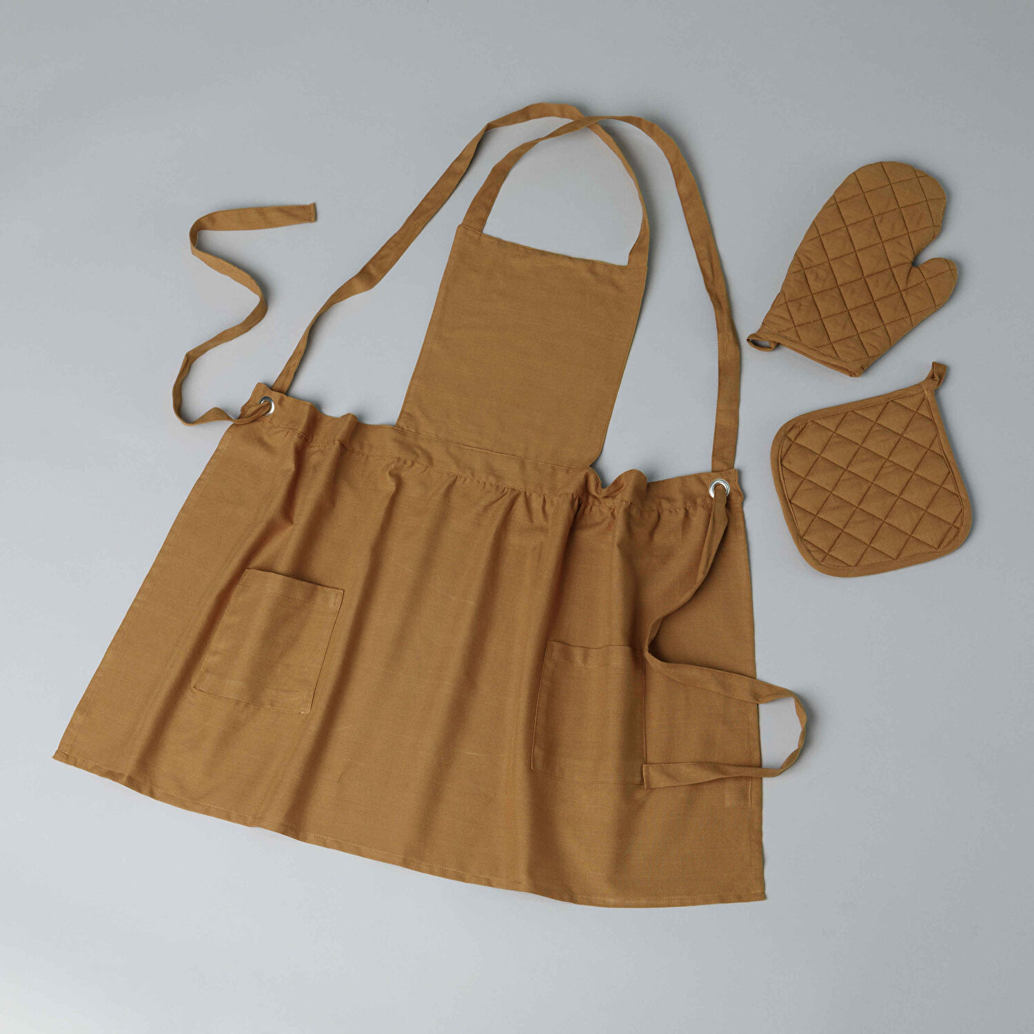 Linens Groff Mutfak Önlüğü Taba