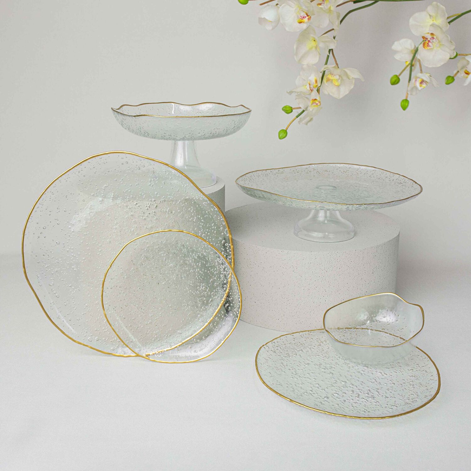 Linens Bubble Supla 33 cm Gold