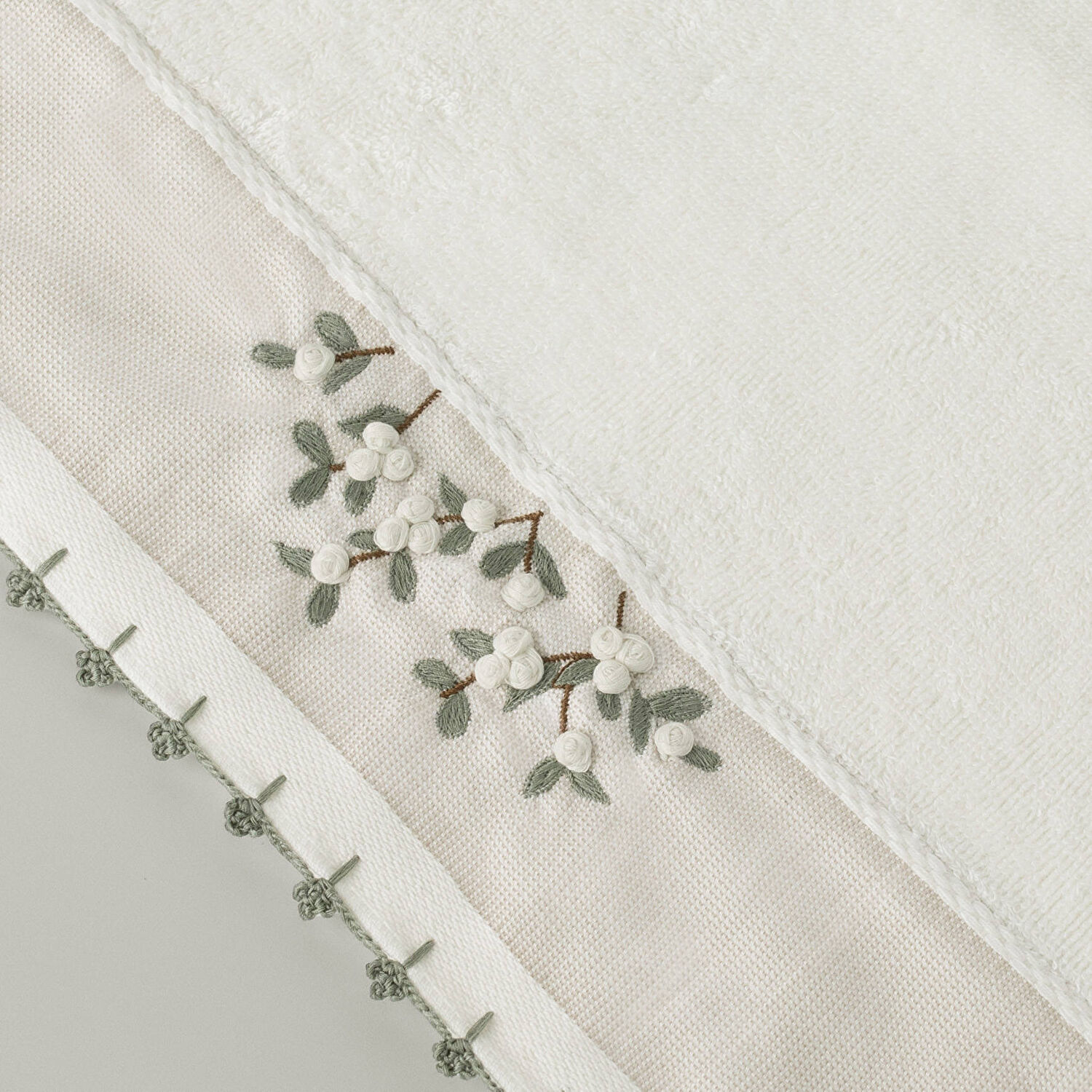 Linens Vıvıa Bambu Yüz Havlusu 50X85 Cm Ekru