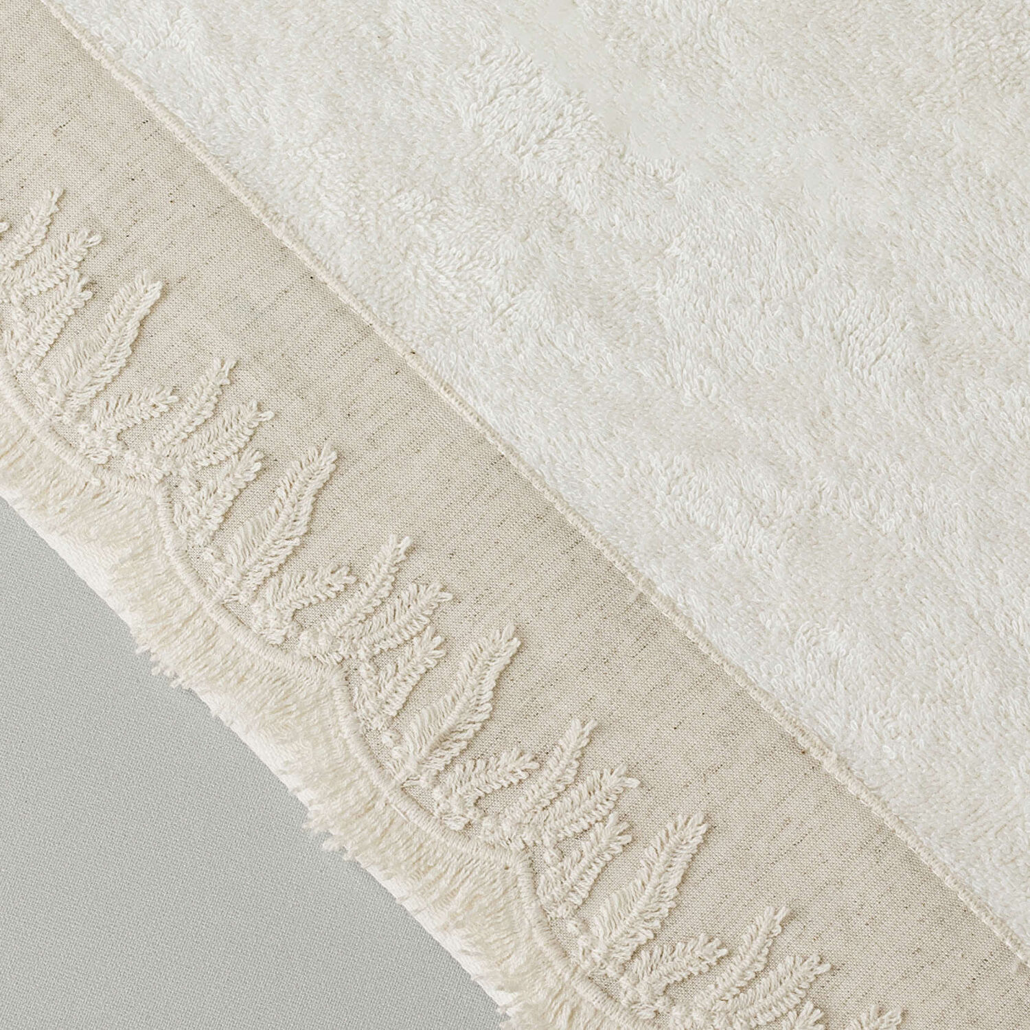 Linens Calina Bambu Yüz Havlusu 50x85 Cm Ekru