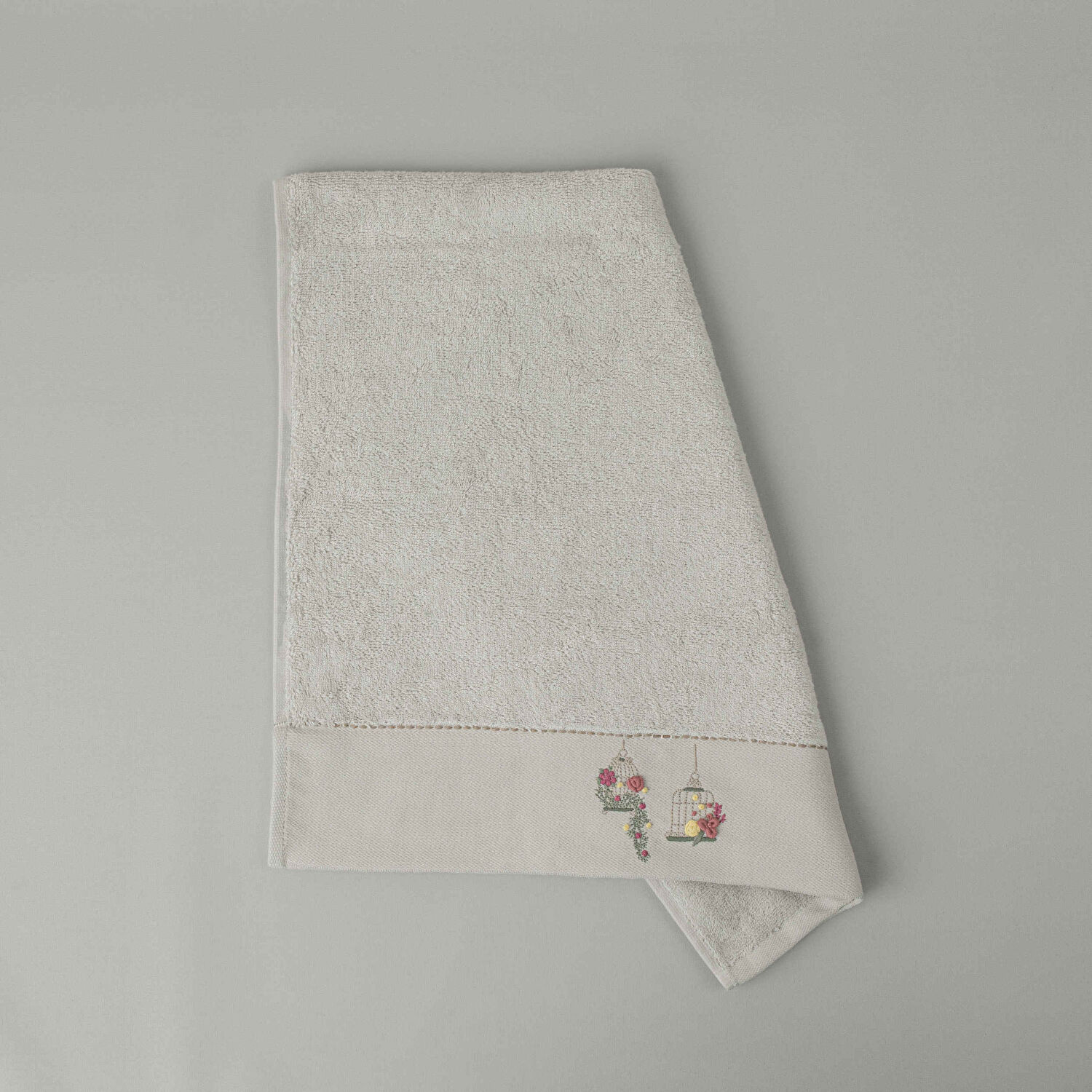 Linens Glade Bambu Yüz Havlusu 50x85 Cm Stone