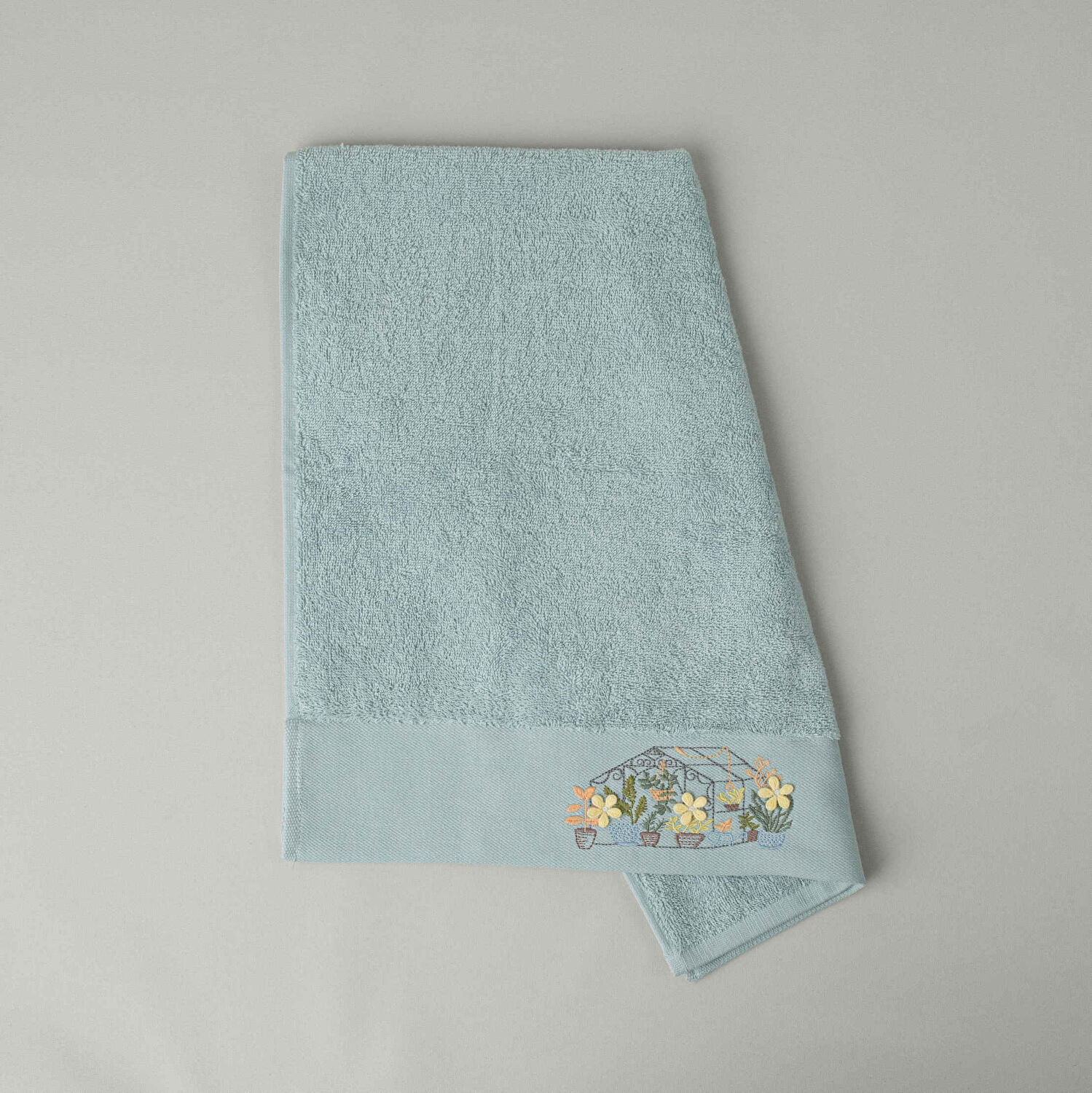 Linens Garden Pamuk Yüz Havlusu 50x85 Cm Mint