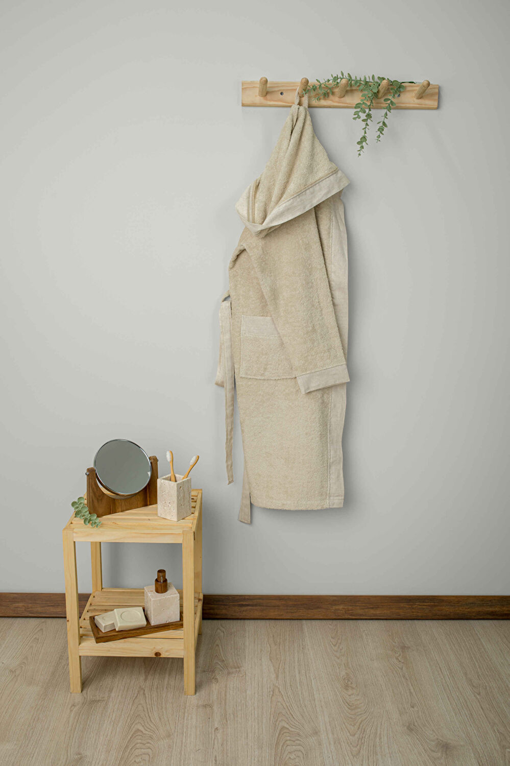 Linens Linty m/l Keten Bornoz