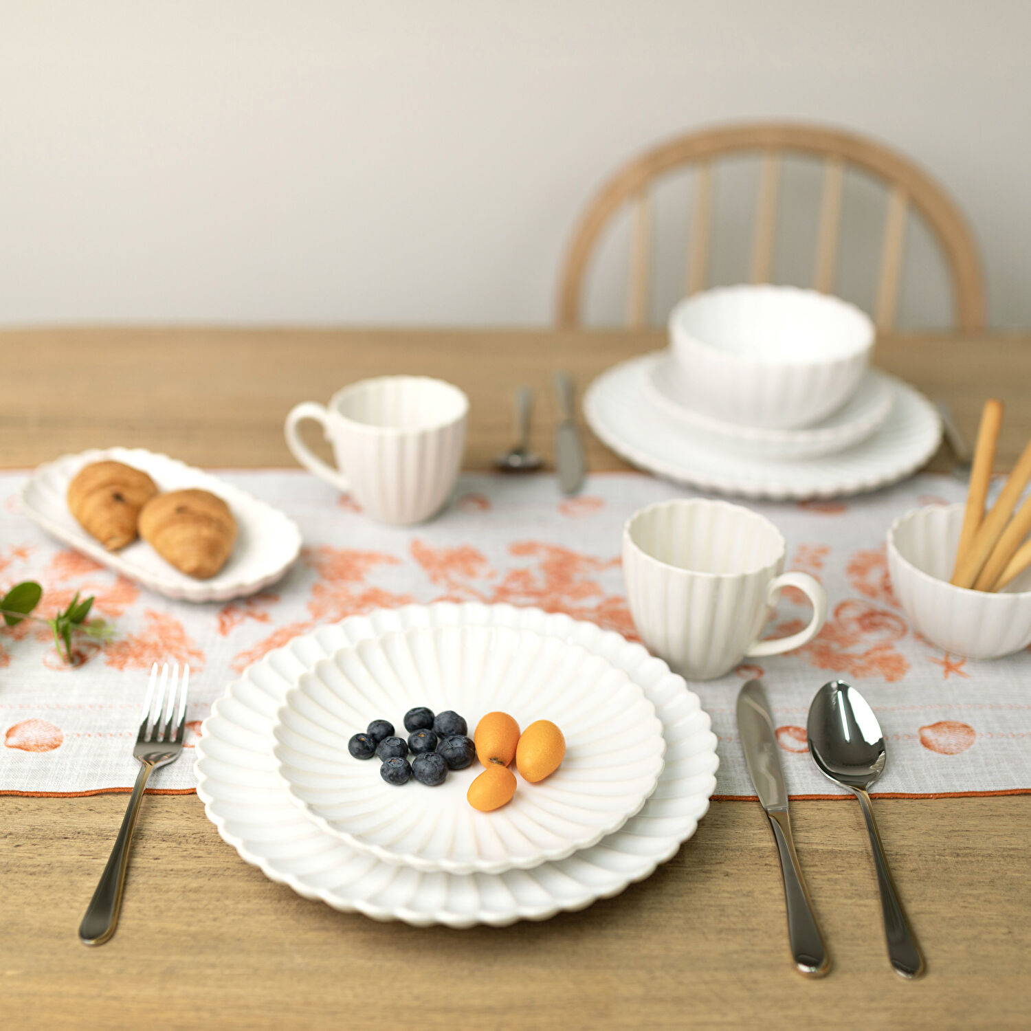 Linens Coral Çerezlik 11 cm Ekru