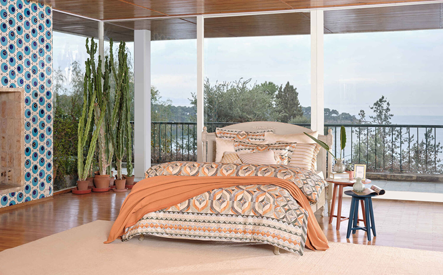 Linens Keinza 45x45 cm Kırlent Kılıfı Hardal