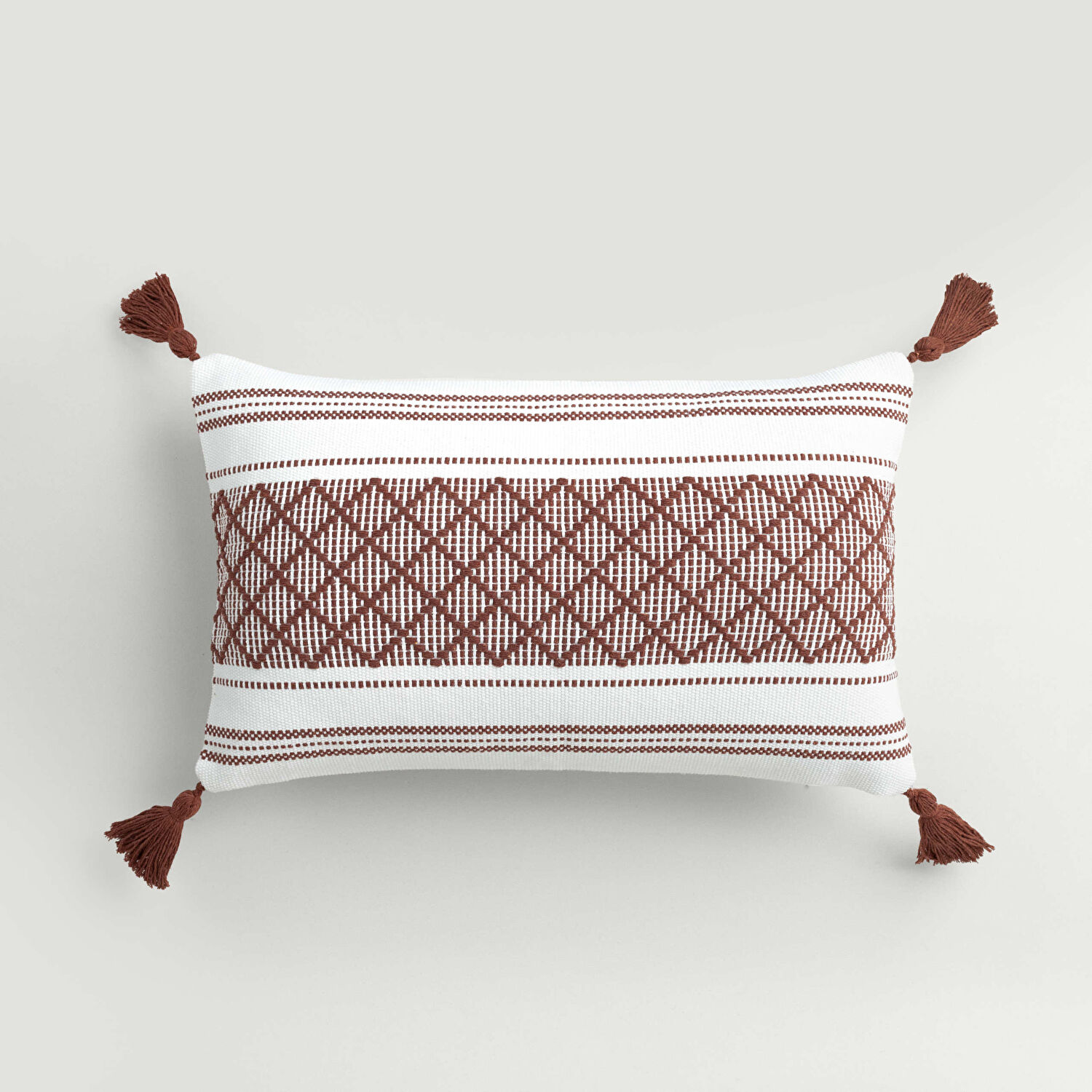 Linens Keinza 30x50 cm Kırlent Kılıfı Kiremit