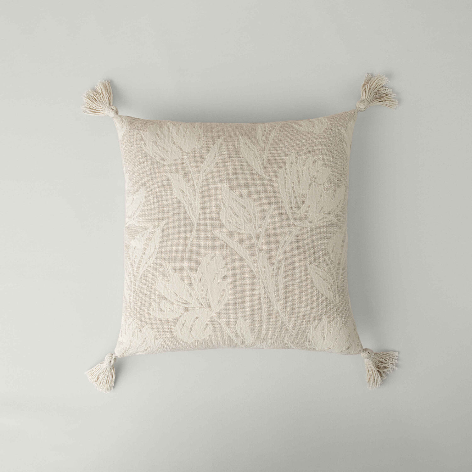 Linens Aleza 43x43 cm Kırlent Kılıfı Natural