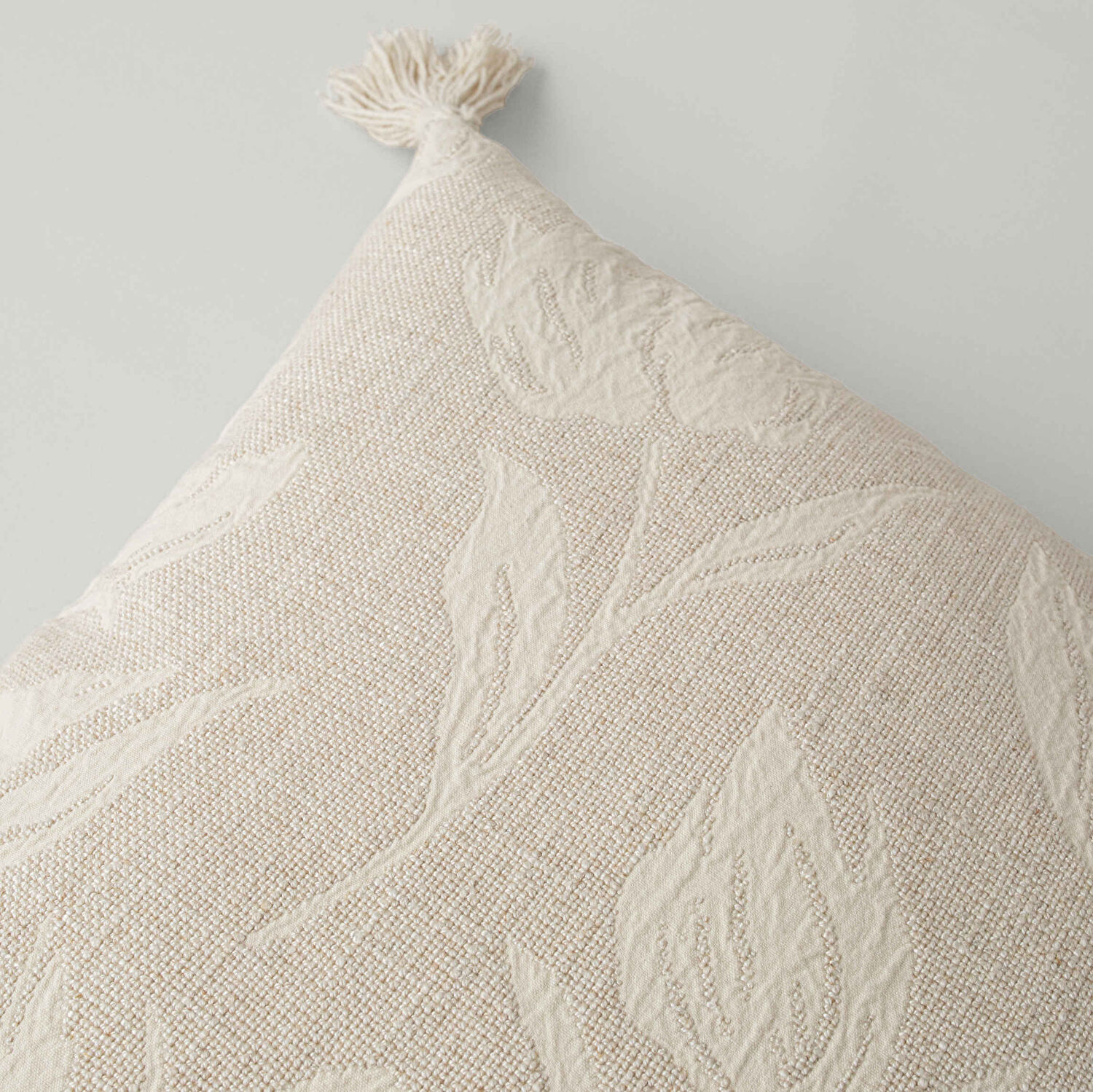 Linens Aleza 43x43 cm Kırlent Kılıfı Natural