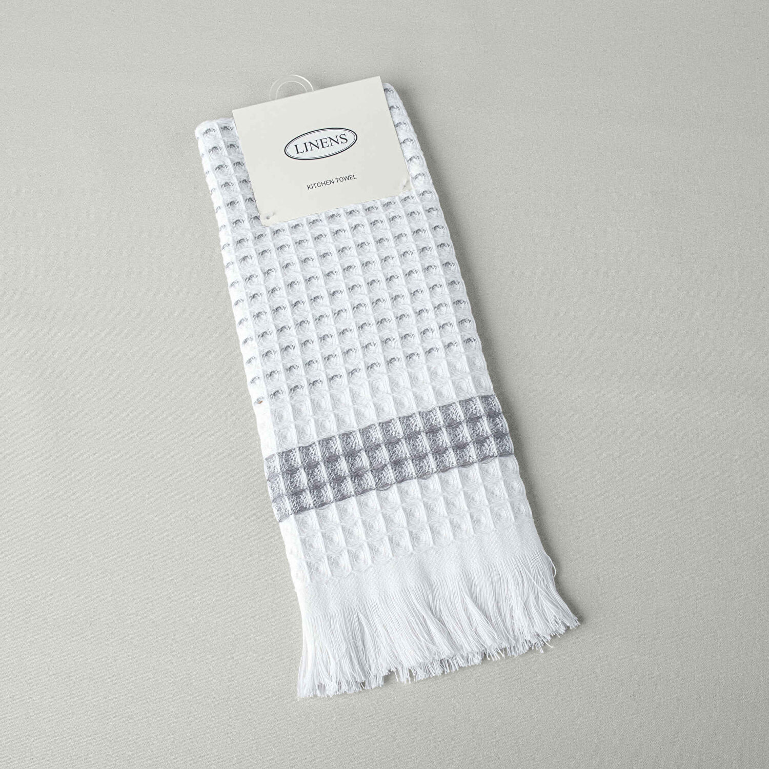 Linens Earl 40x62 cm Kurulama Bezi Gri