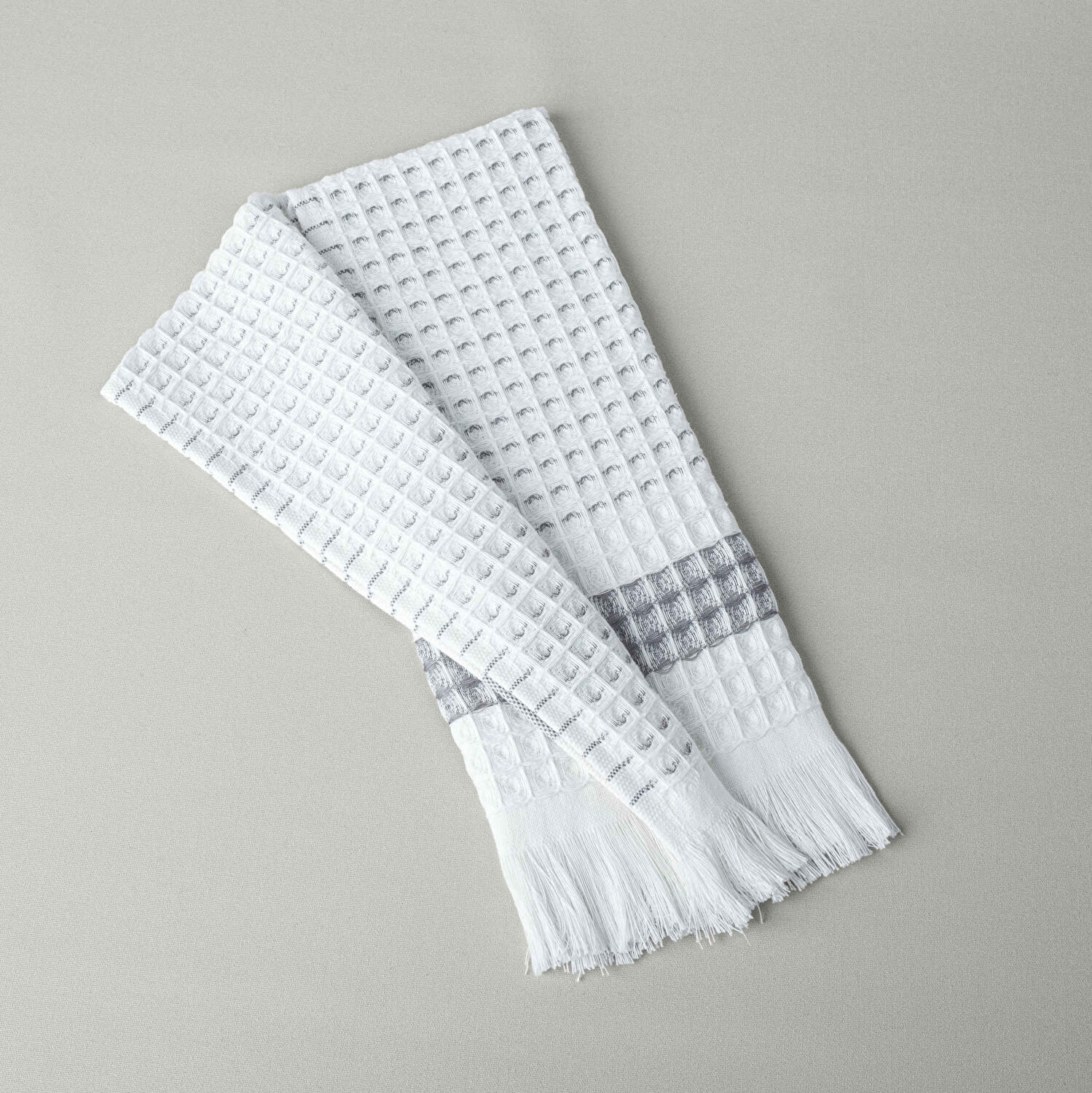 Linens Earl 40x62 cm Kurulama Bezi Gri