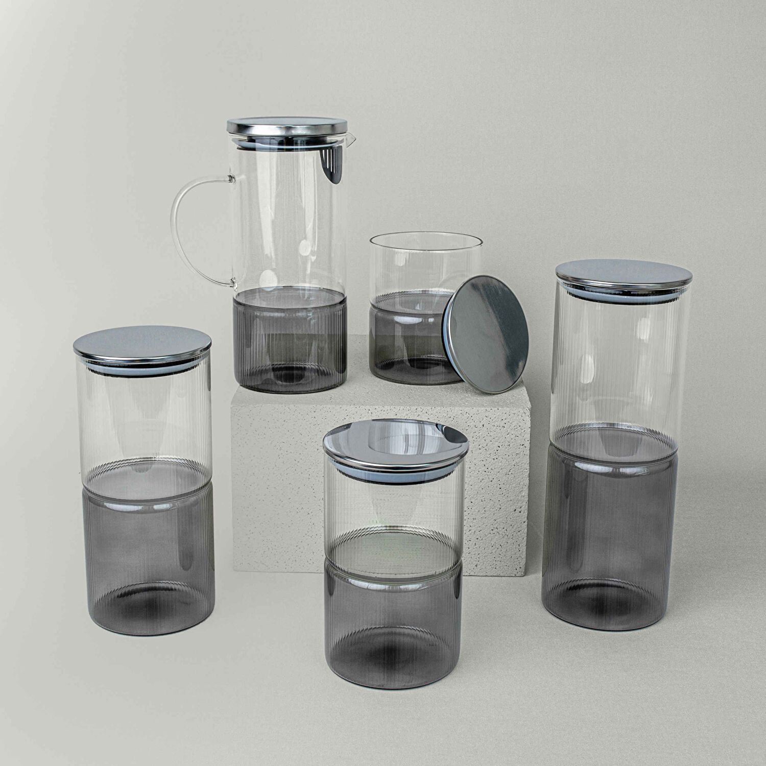 Linens Dichroic Cam 1050 ml Kavanoz