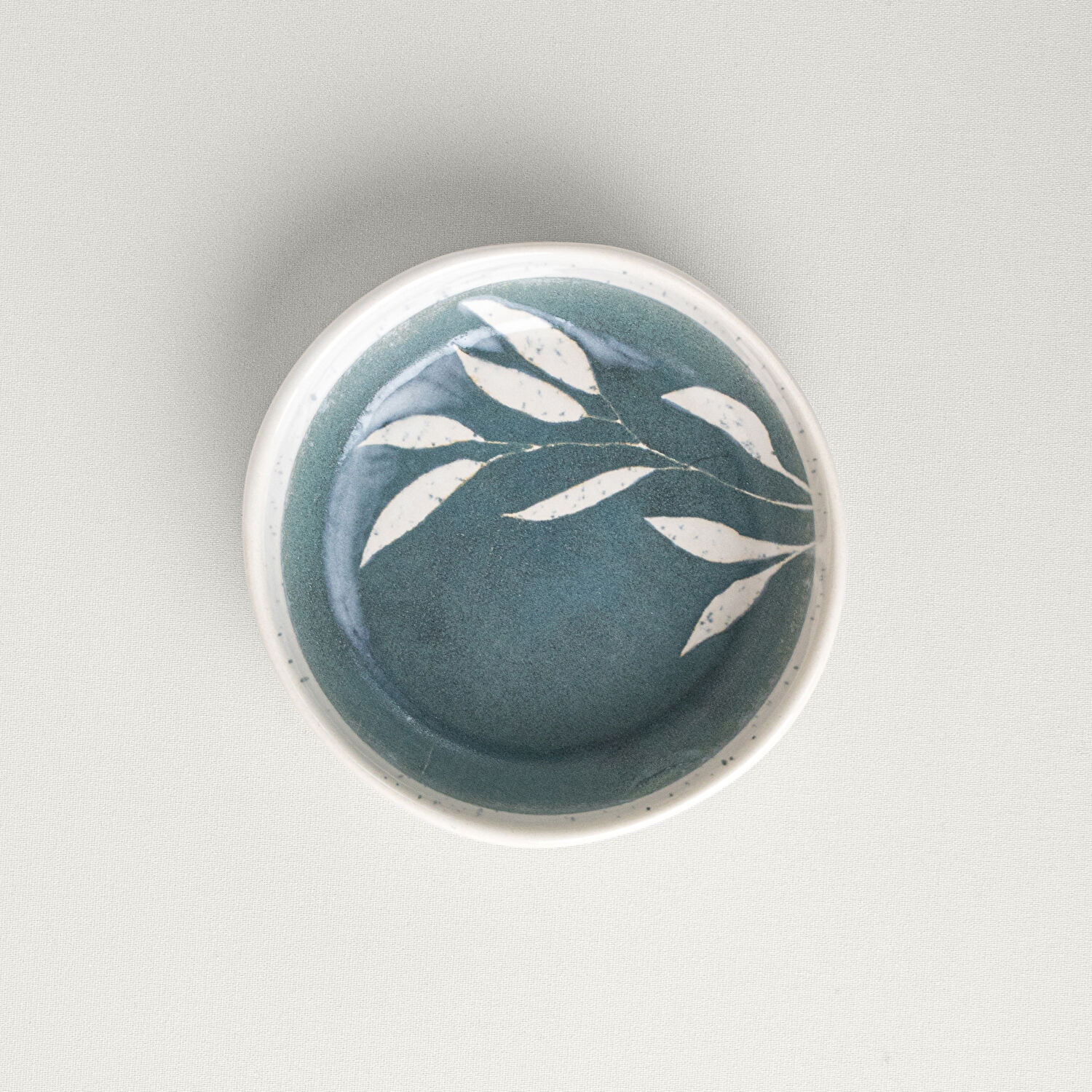 Linens Daphne Seramik 16 cm Kase Yeşil