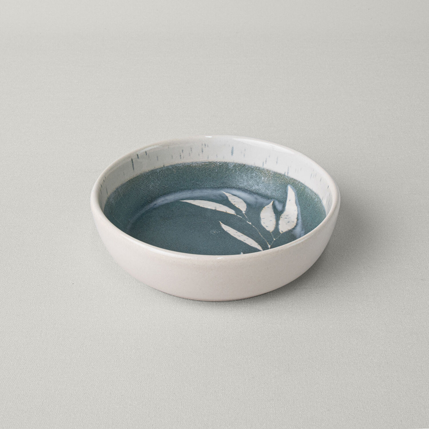 Linens Daphne Seramik 16 cm Kase Yeşil