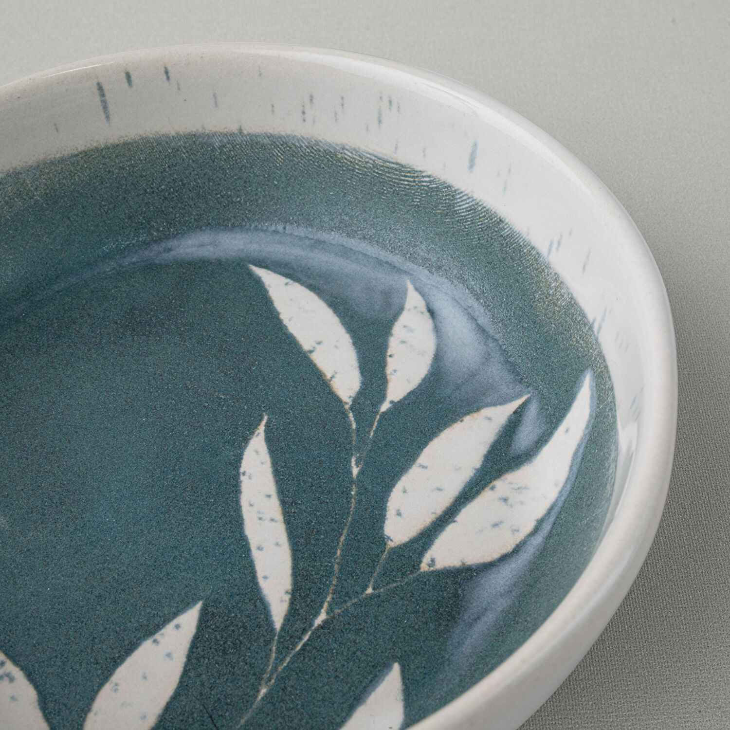 Linens Daphne Seramik 16 cm Kase Yeşil