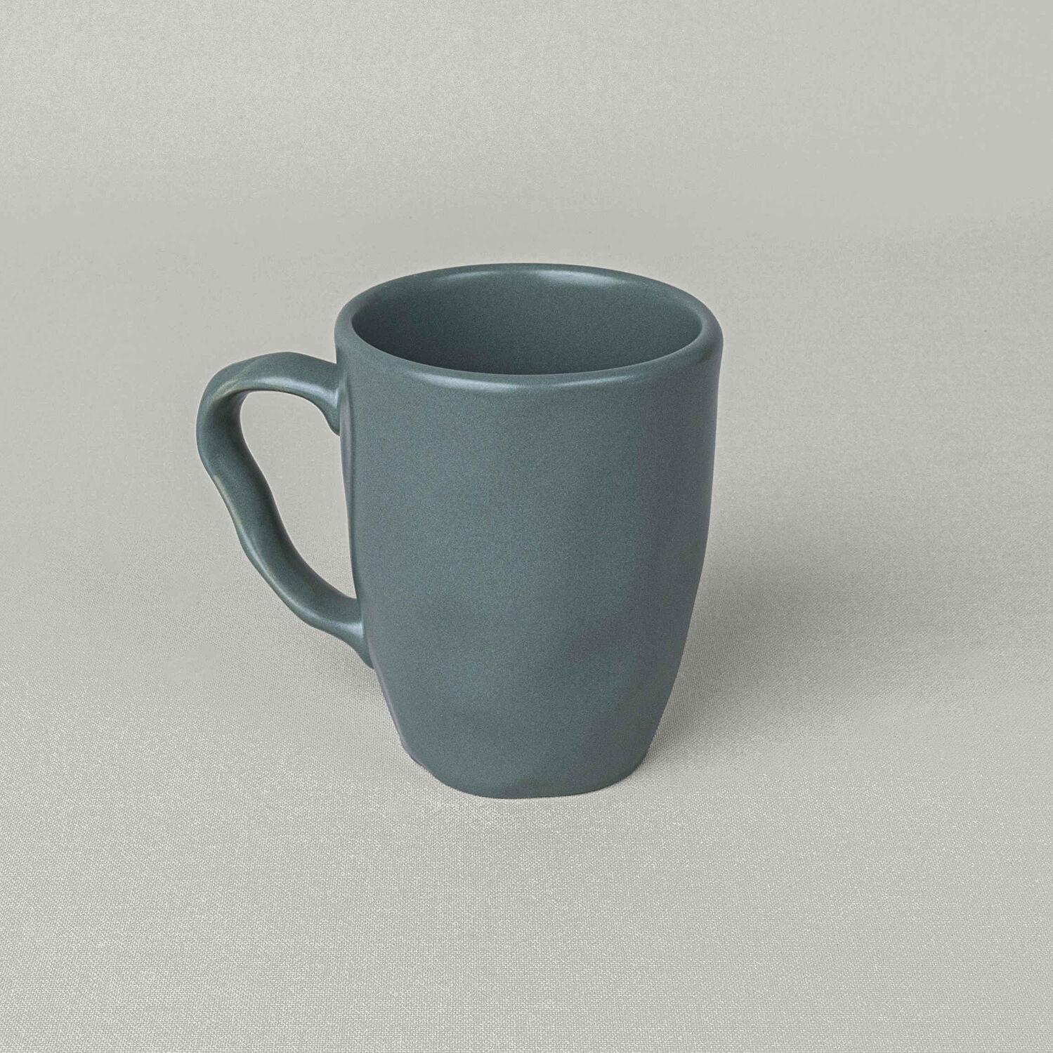 Linens Laurel Seramik 370 ml Kupa Yeşil