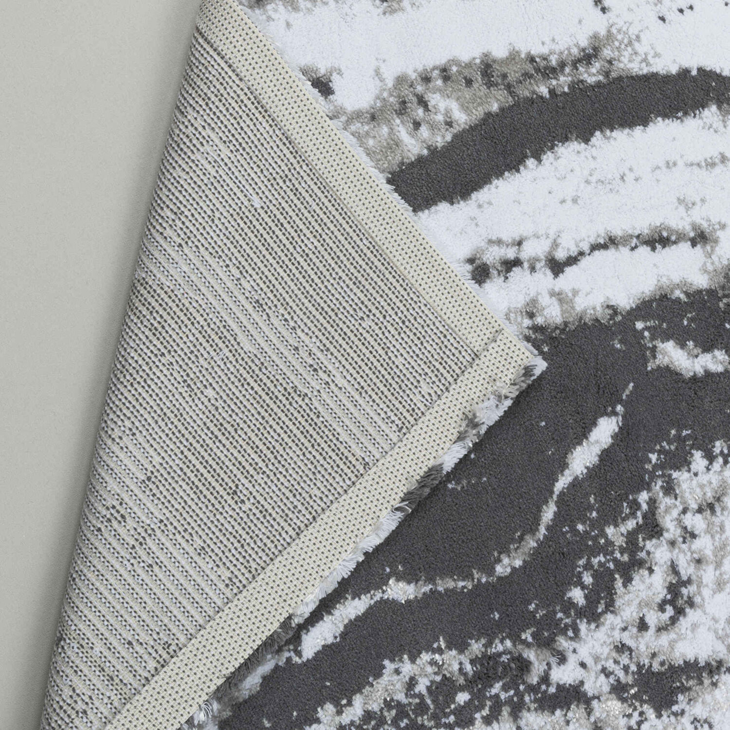 Linens Stone 2'li 60x100 / 50x60 cm Banyo Paspas Seti Gri
