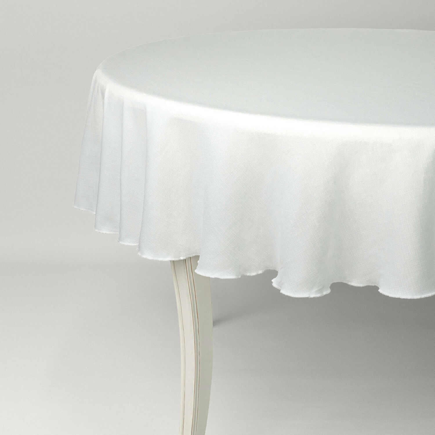 Linens Ossie Masa Örtüsü 170 cm Krem