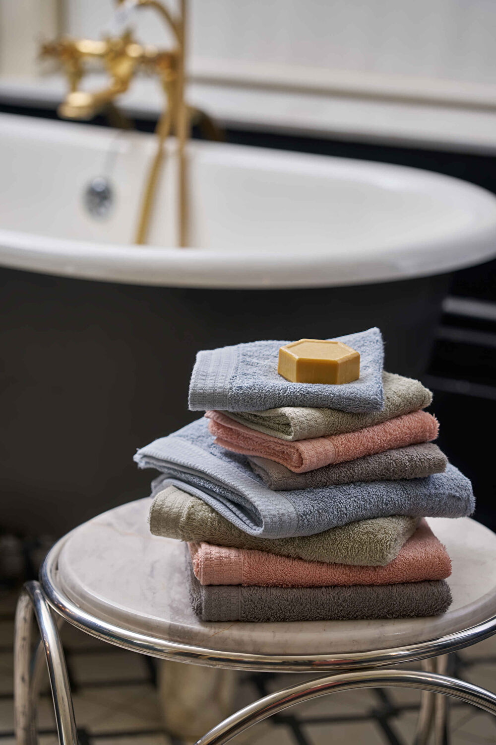 Linens Cozy Bambu 30x45 cm El Havlusu Ada Çayı (540 G/M²)