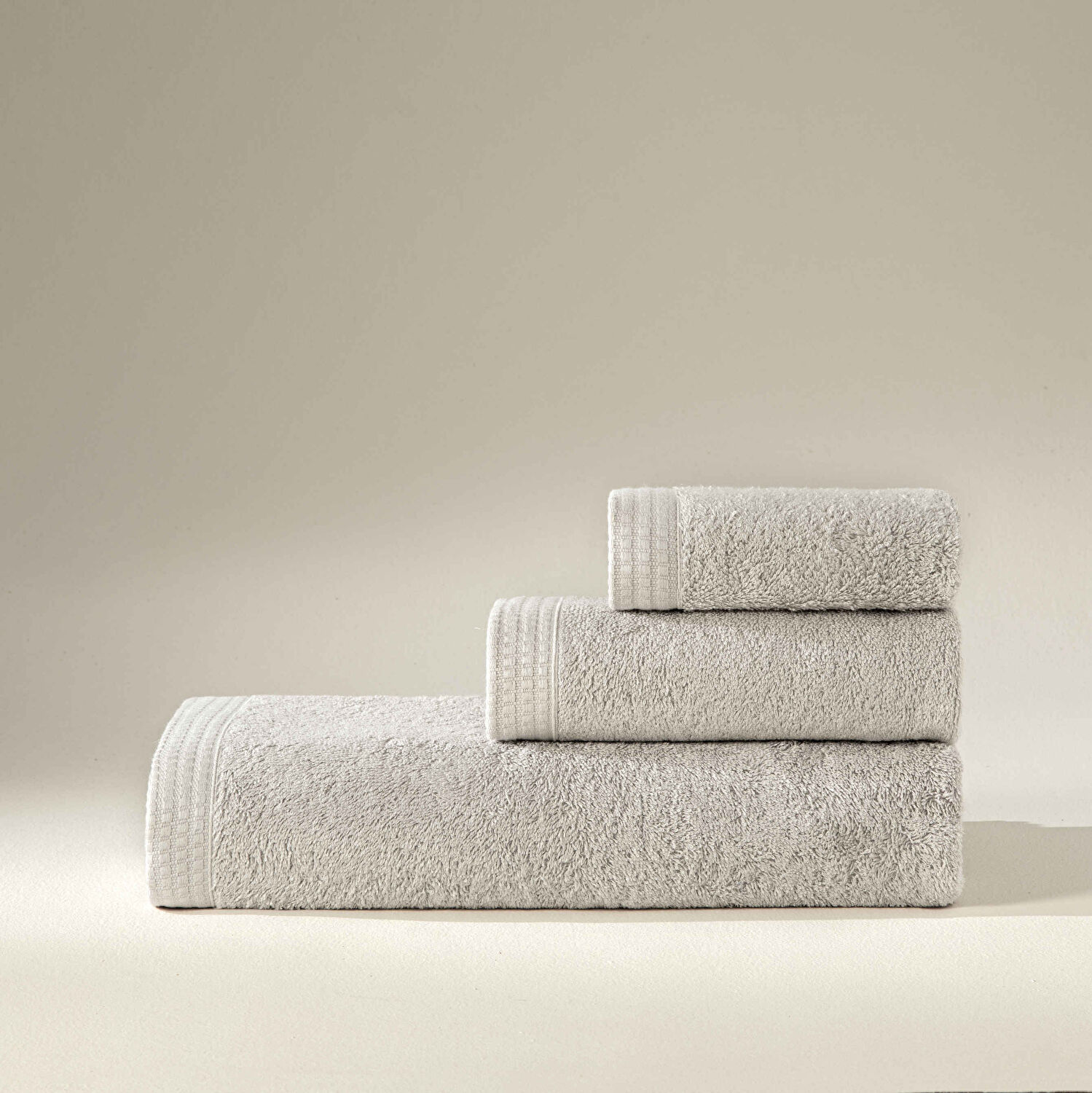 Linens Cozy Bambu 50x85 cm Yüz Havlusu Vizon (520 G/M²)