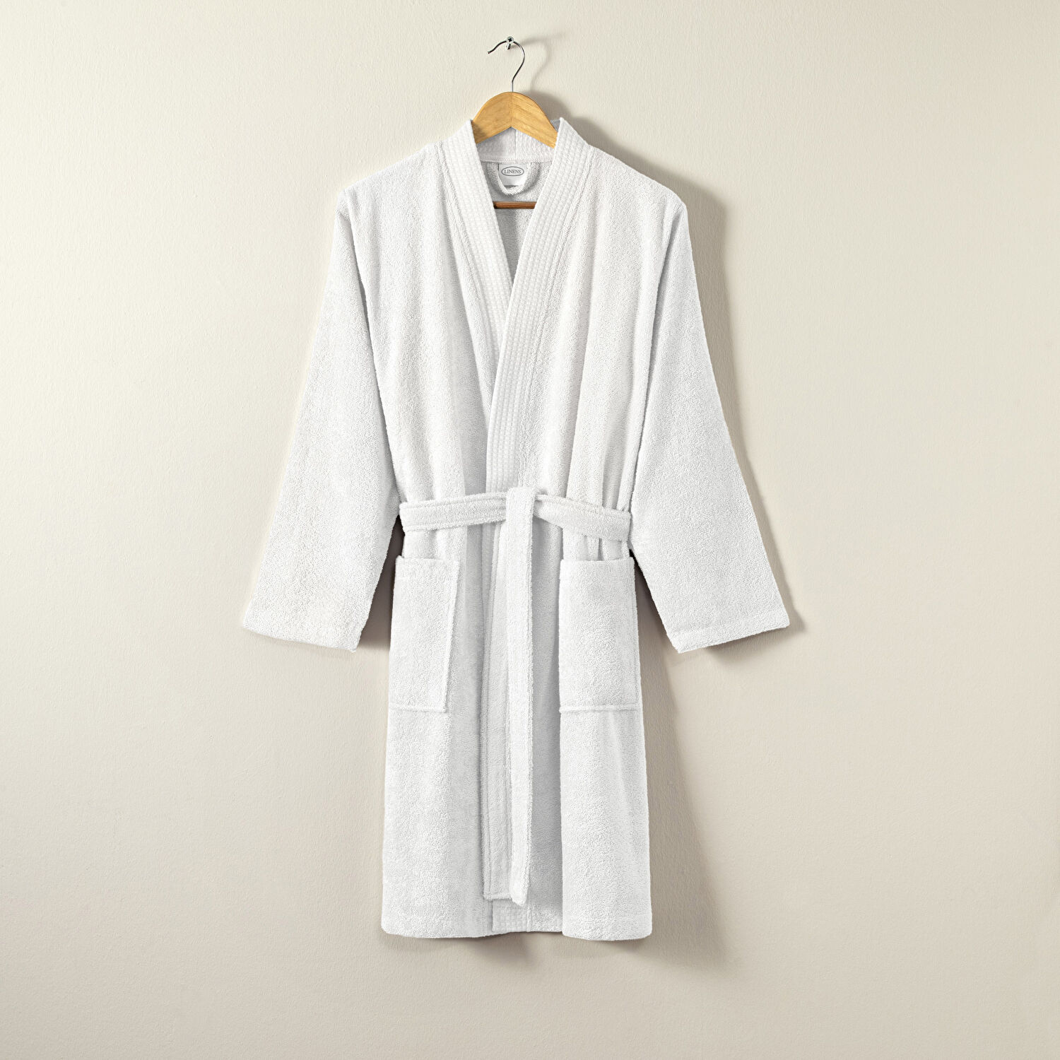 Linens Cozy Bambu L/XL Bornoz Beyaz