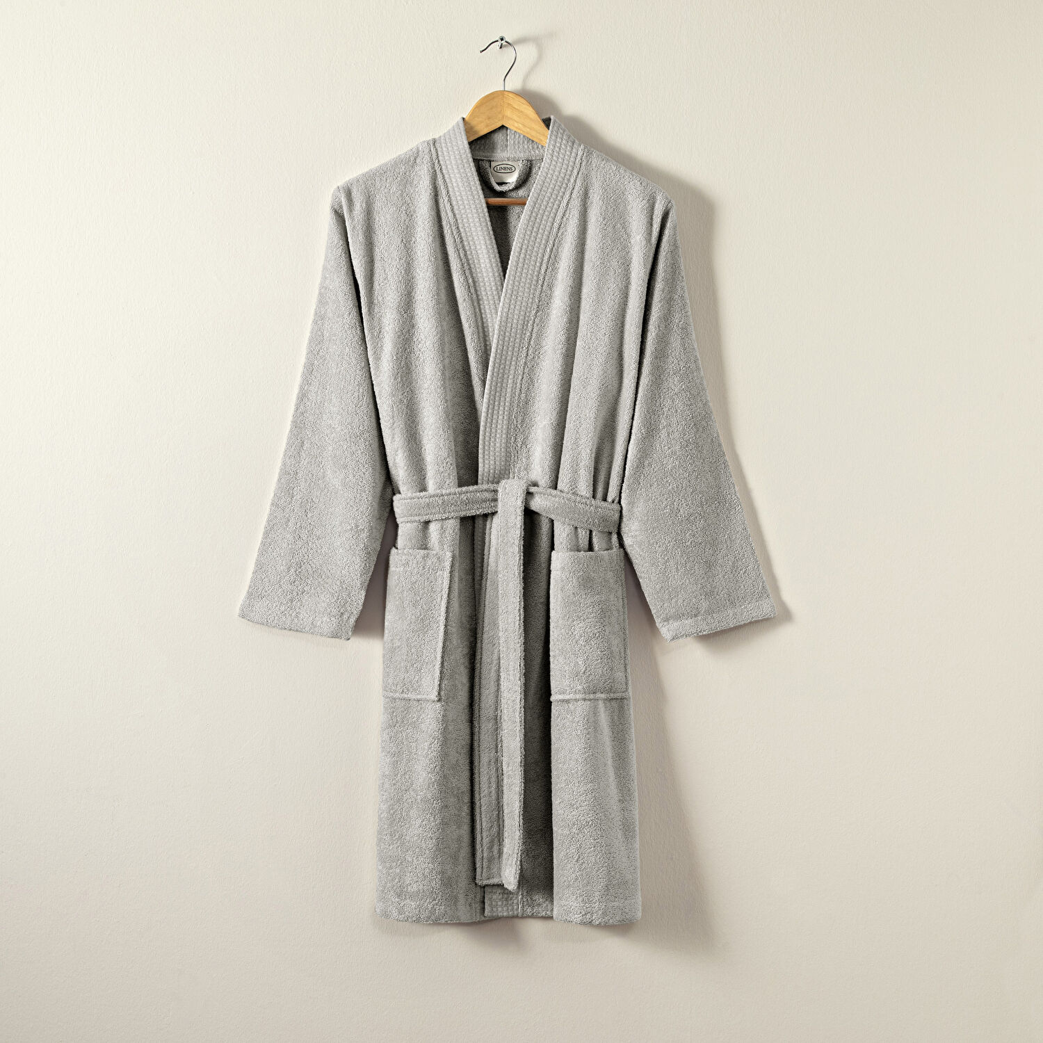 Linens Cozy Bambu S/M Bornoz Koyu Gri