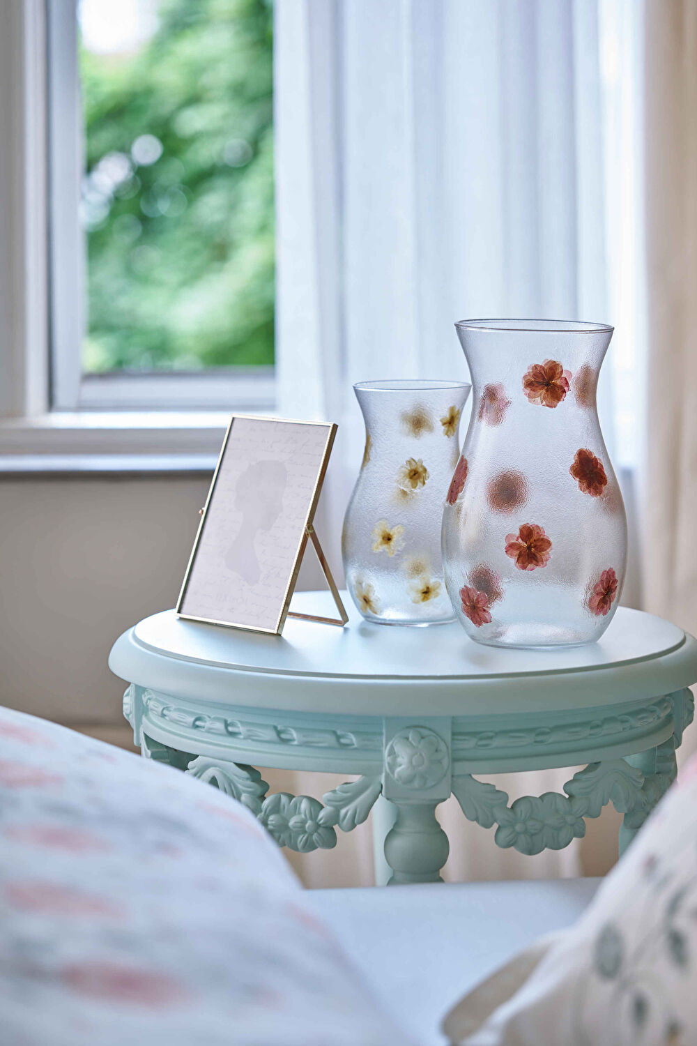 Linens Brise 12x12x20 cm Vazo Gül Kurusu