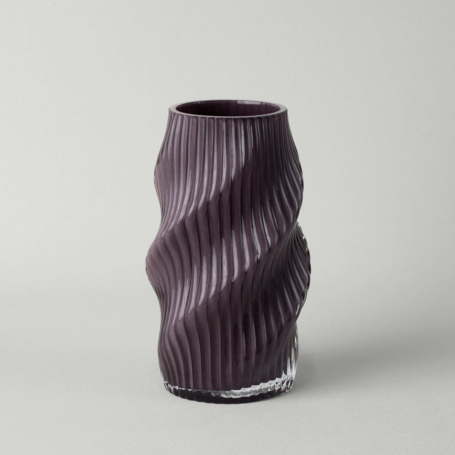 Linens Lenzy 13x13x23 cm Vazo Mürdüm