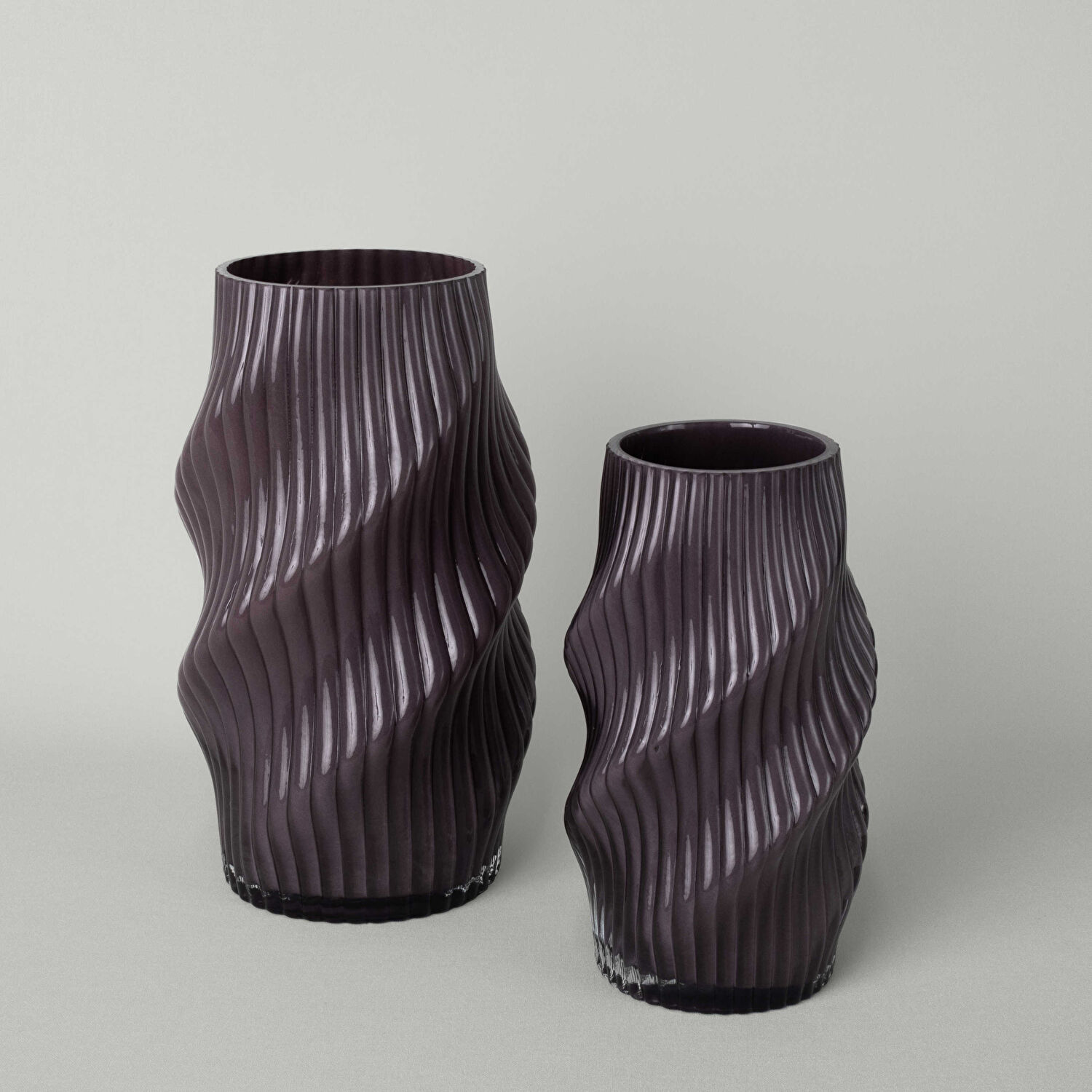 Linens Lenzy 13x13x23 cm Vazo Mürdüm