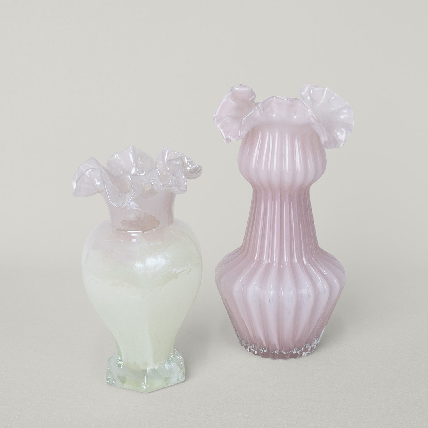 Linens Bonte 15x15x29 cm Vazo Pudra