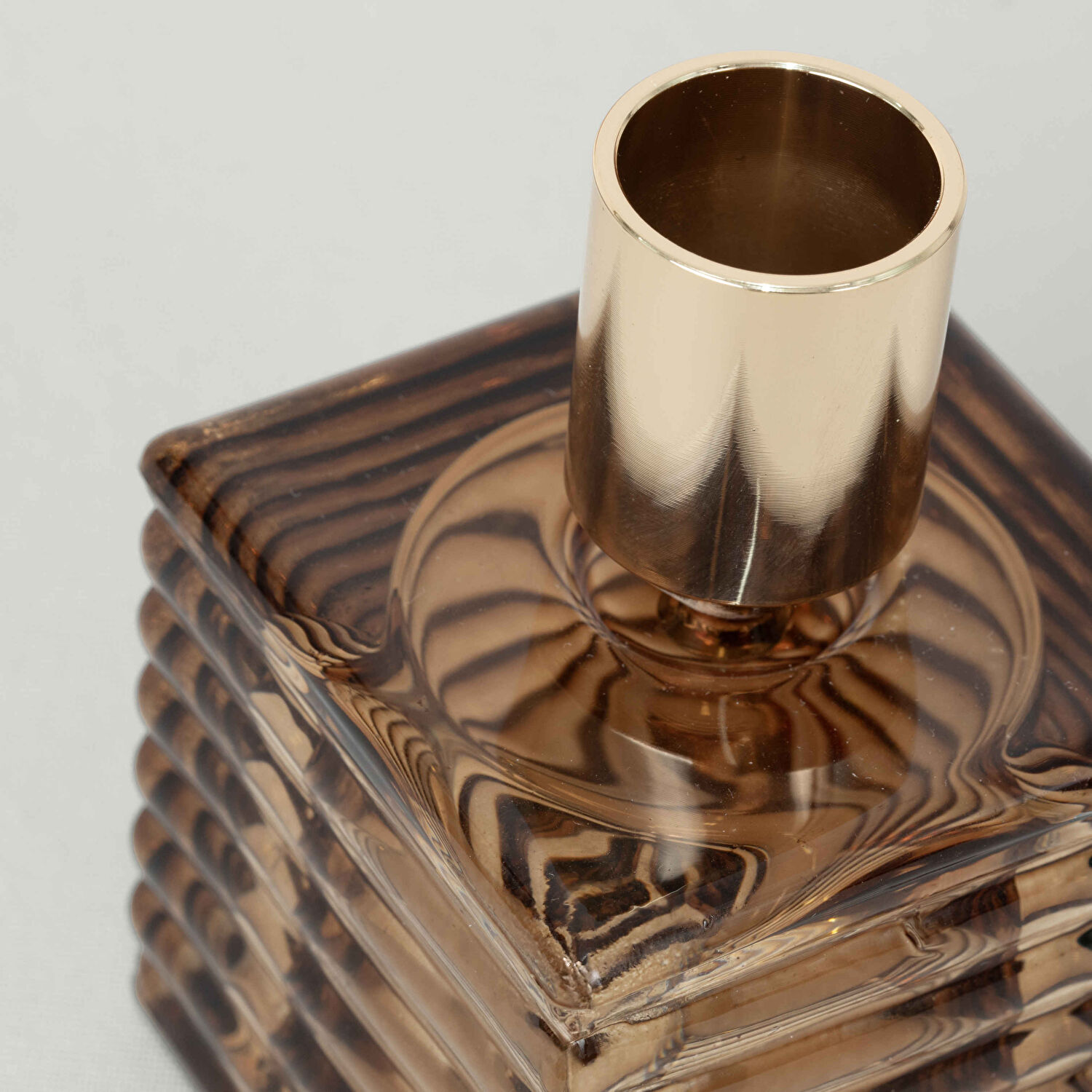 Linens Chic Mumluk 6x6x10 cm Amber