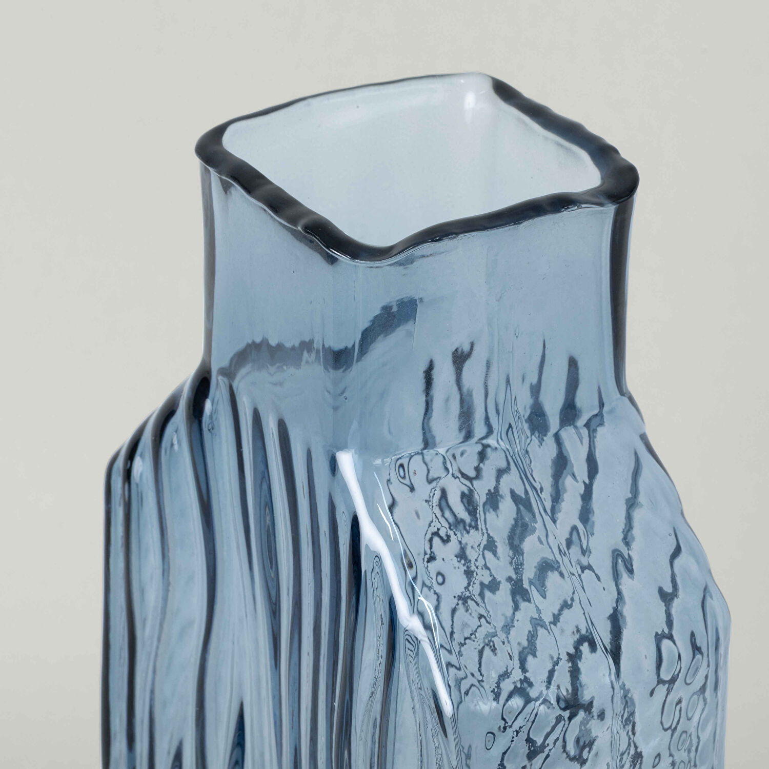 Linens Facile Vazo 14x7x29 cm Mavi