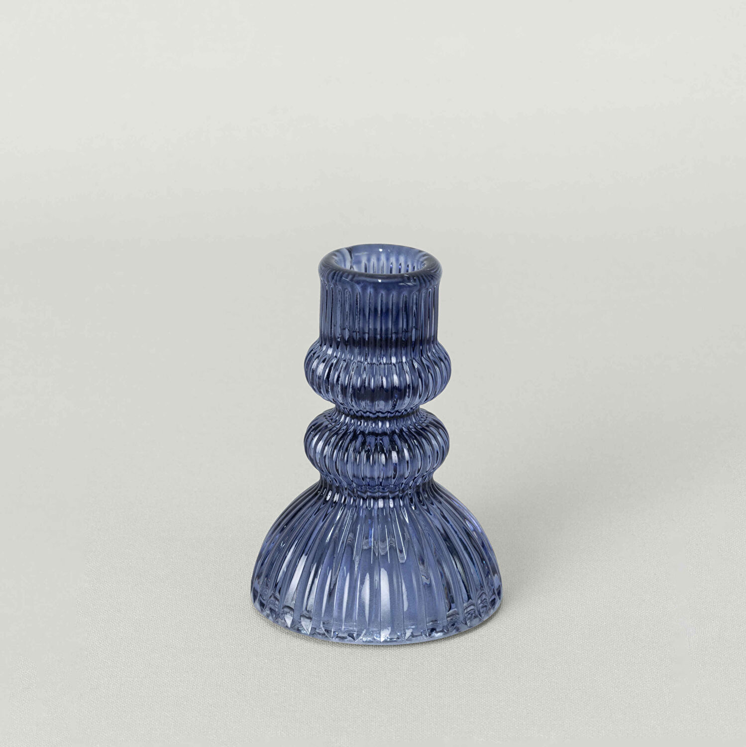 Linens Agile Şamdan 7x10 cm Mavi