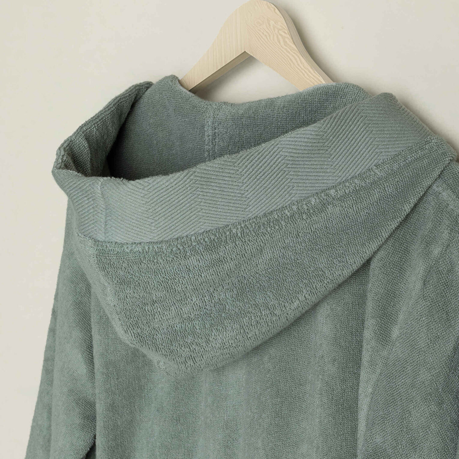 Linens Premium Pamuk L Bornoz Haki (400 G/M²)