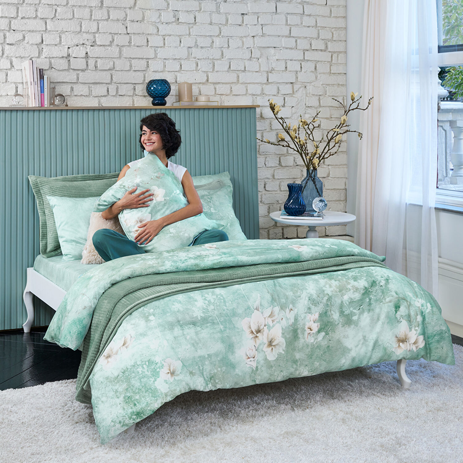 Linens Odile 10x10x11,5 cm Dekor Şeffaf